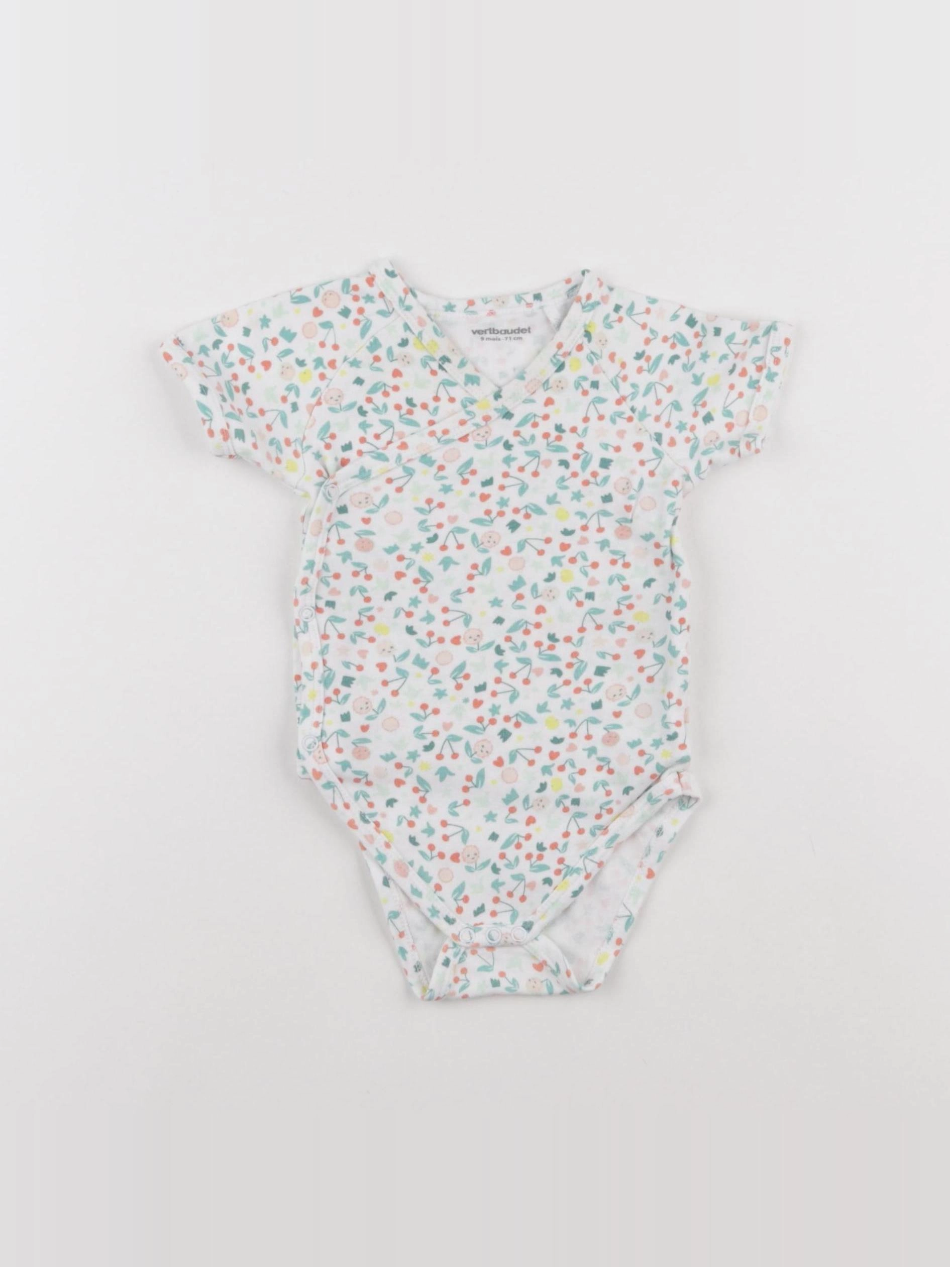 Vertbaudet - body blanc - 9 mois