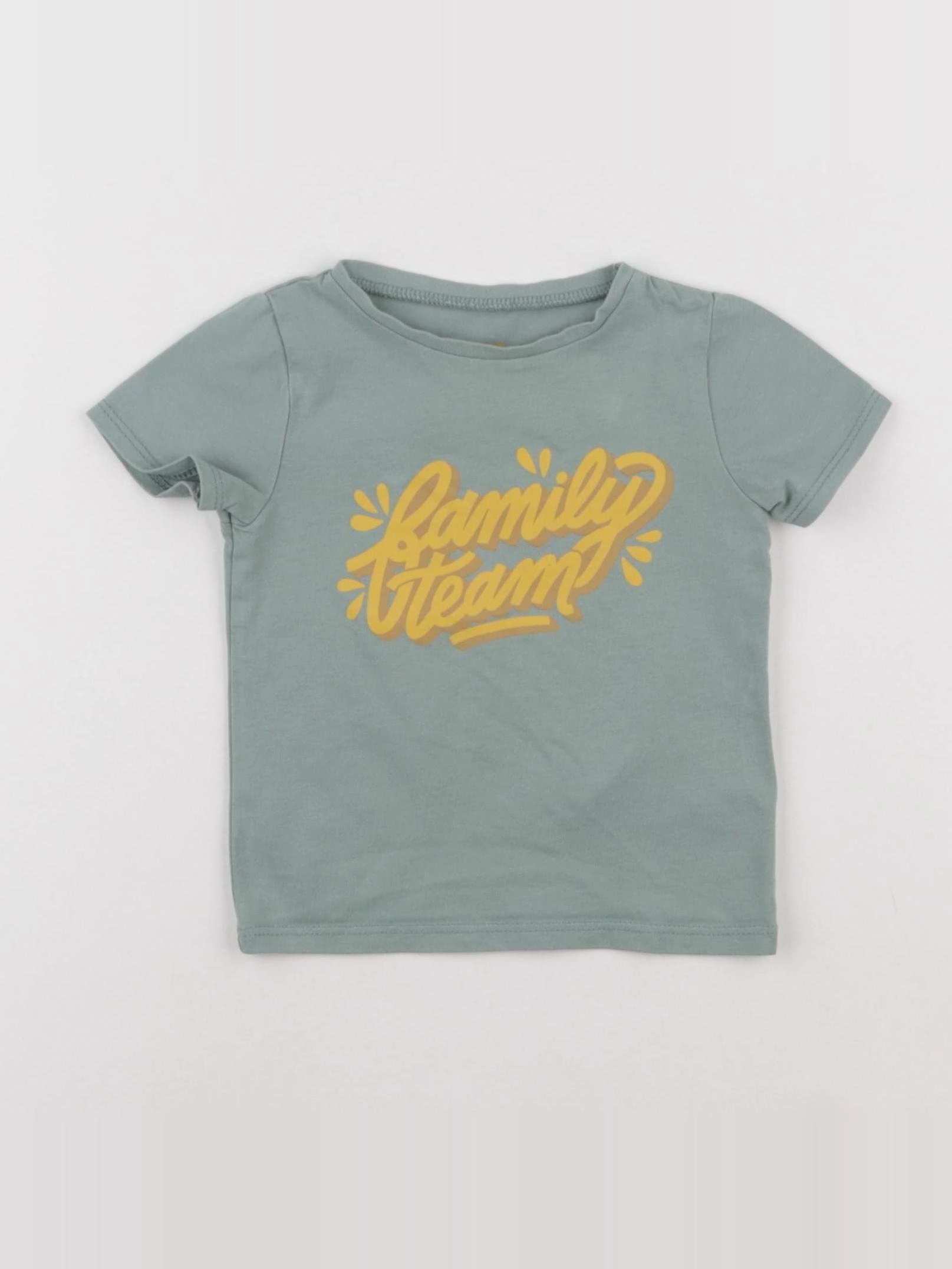 Vertbaudet - tee-shirt vert - 6 mois