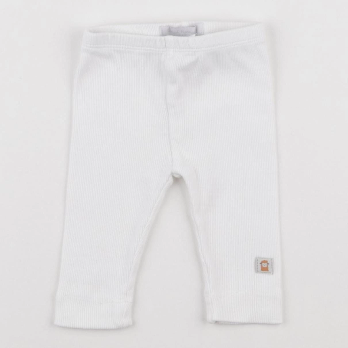 Cadet Rousselle - legging blanc - 3 mois