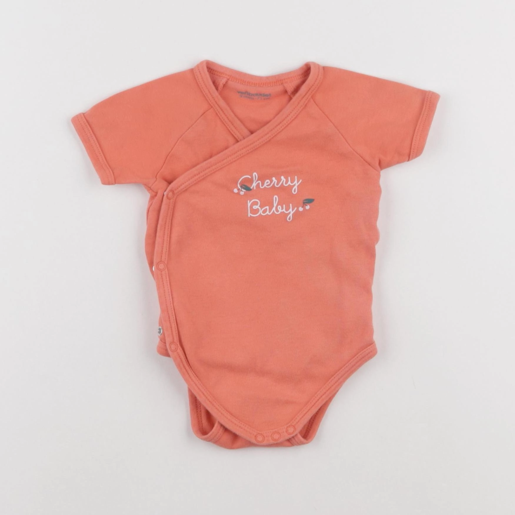 Vertbaudet - body rose - 9 mois