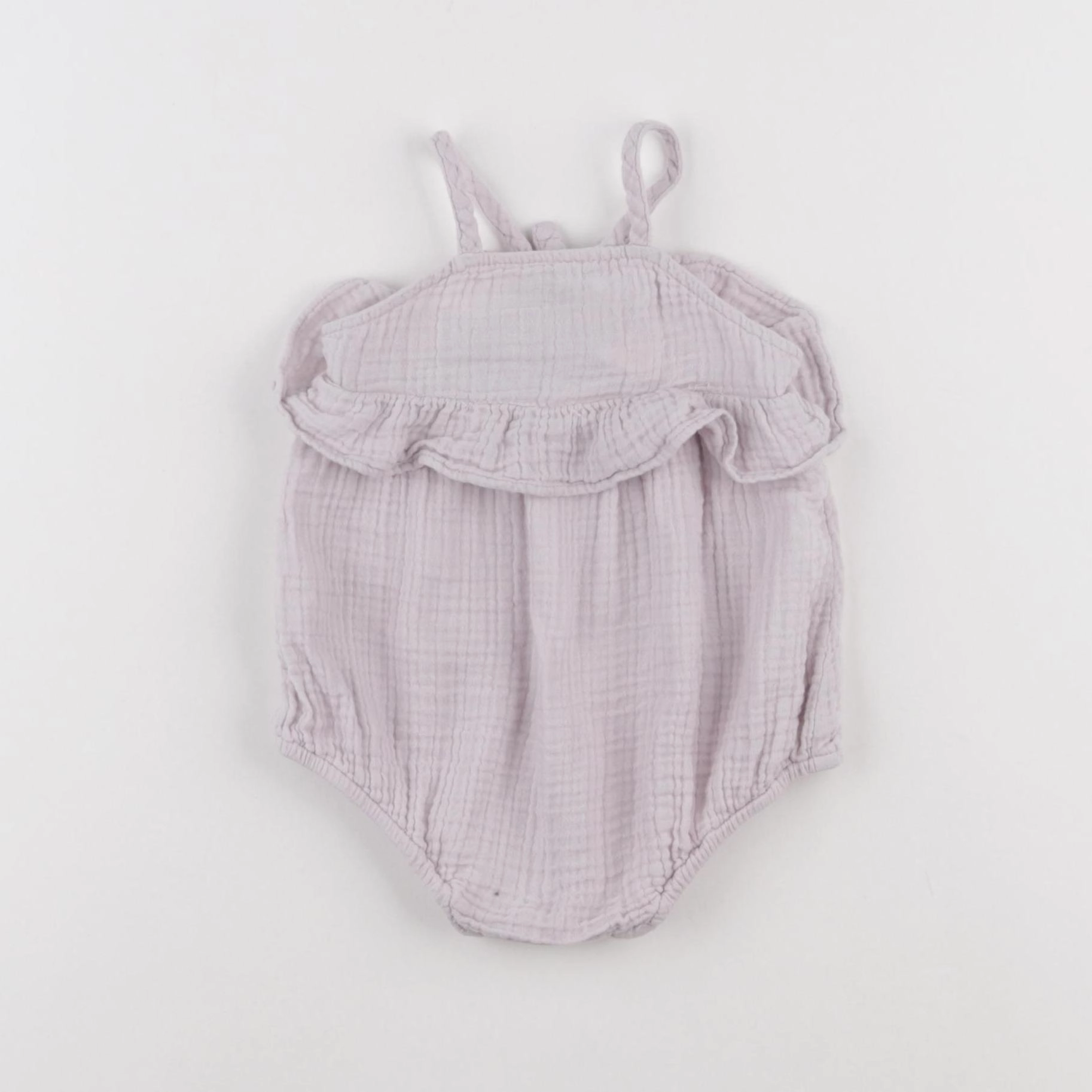 Zara - combinaison violet - 6/9 mois