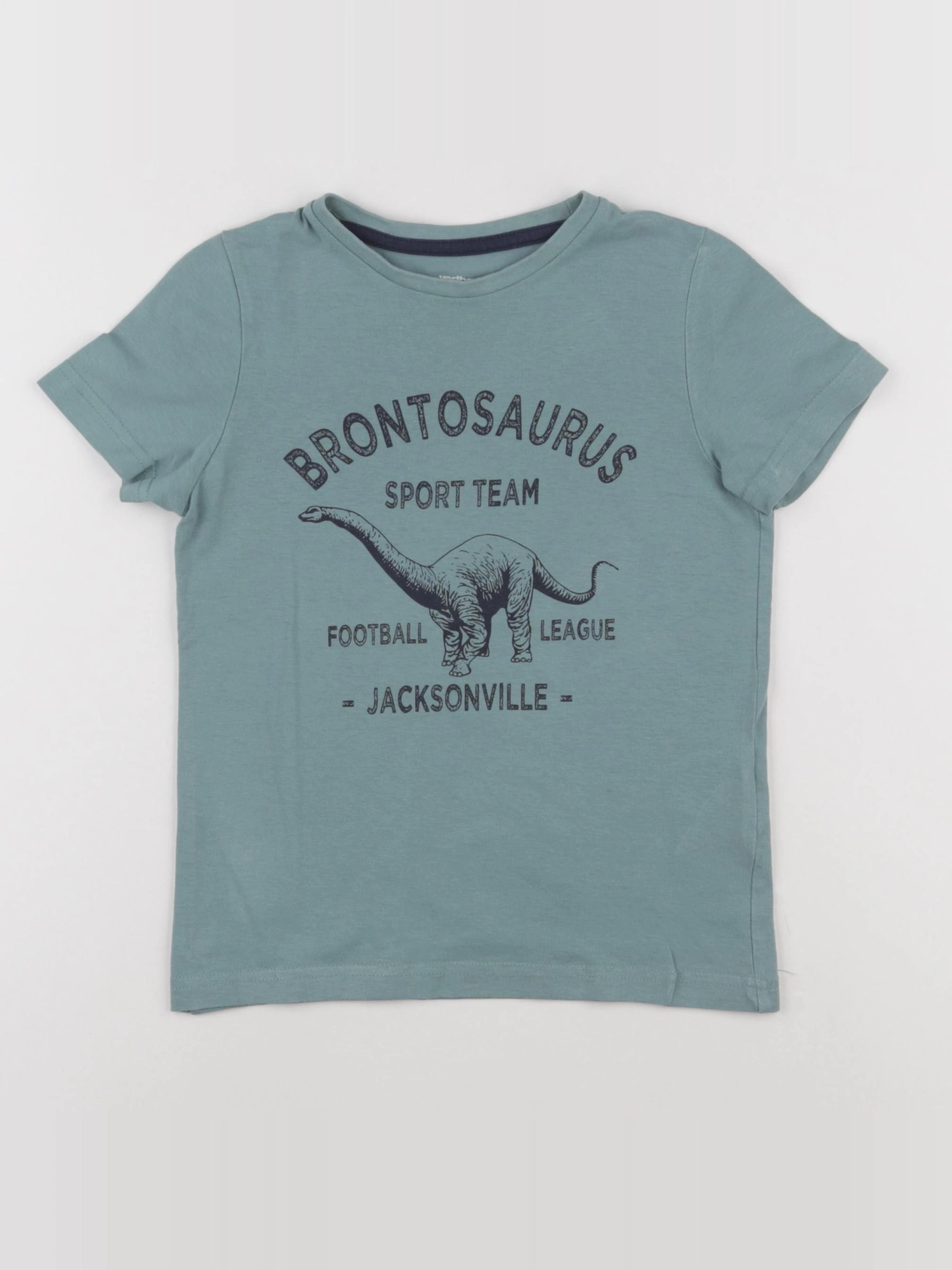 Vertbaudet - tee-shirt bleu - 5 ans