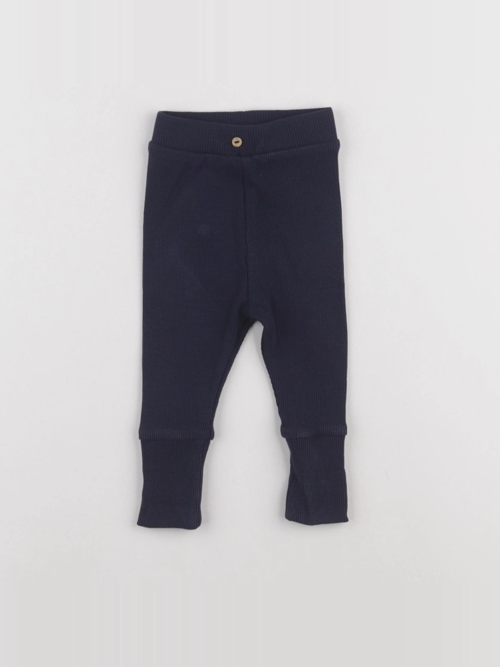 Vertbaudet - legging bleu - 3 mois