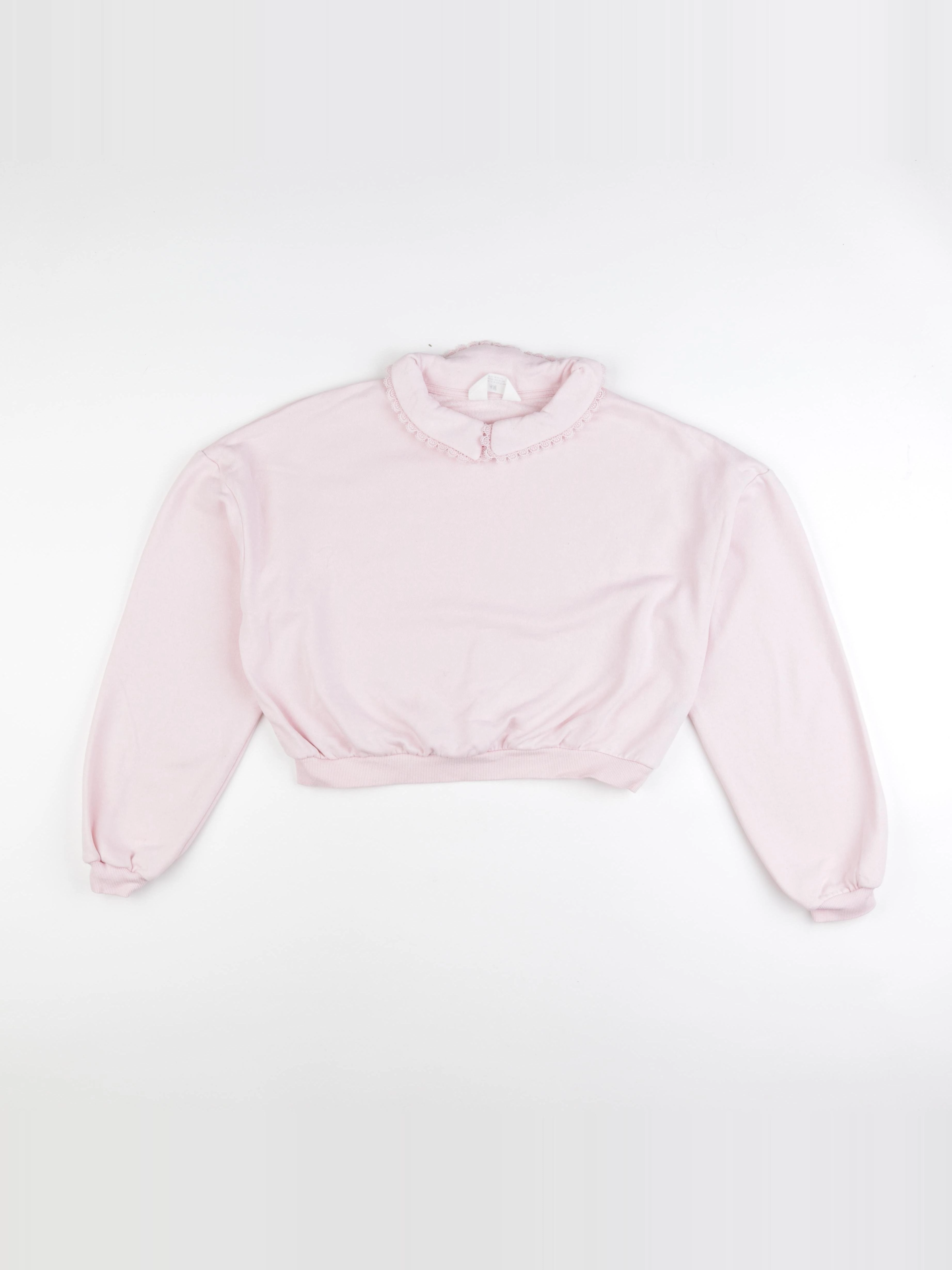 H&M - sweat rose - 13/14 ans