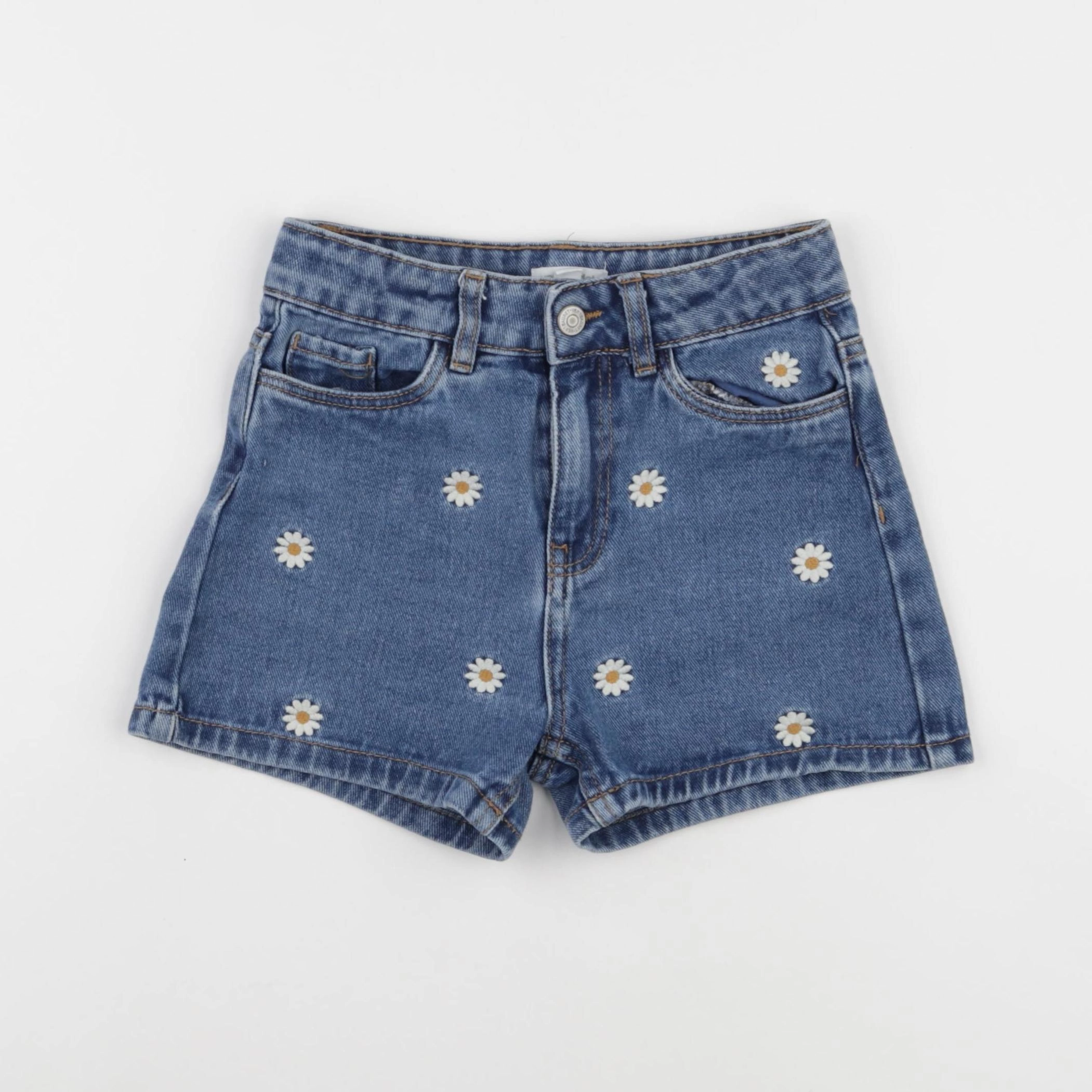 Vertbaudet - short bleu - 7 ans