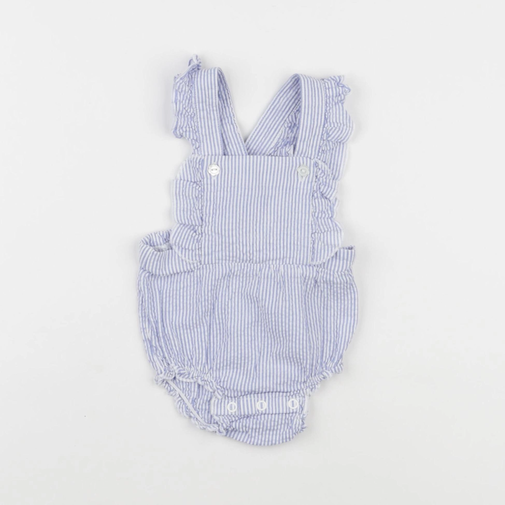 H&M - combinaison bleu - 3 mois