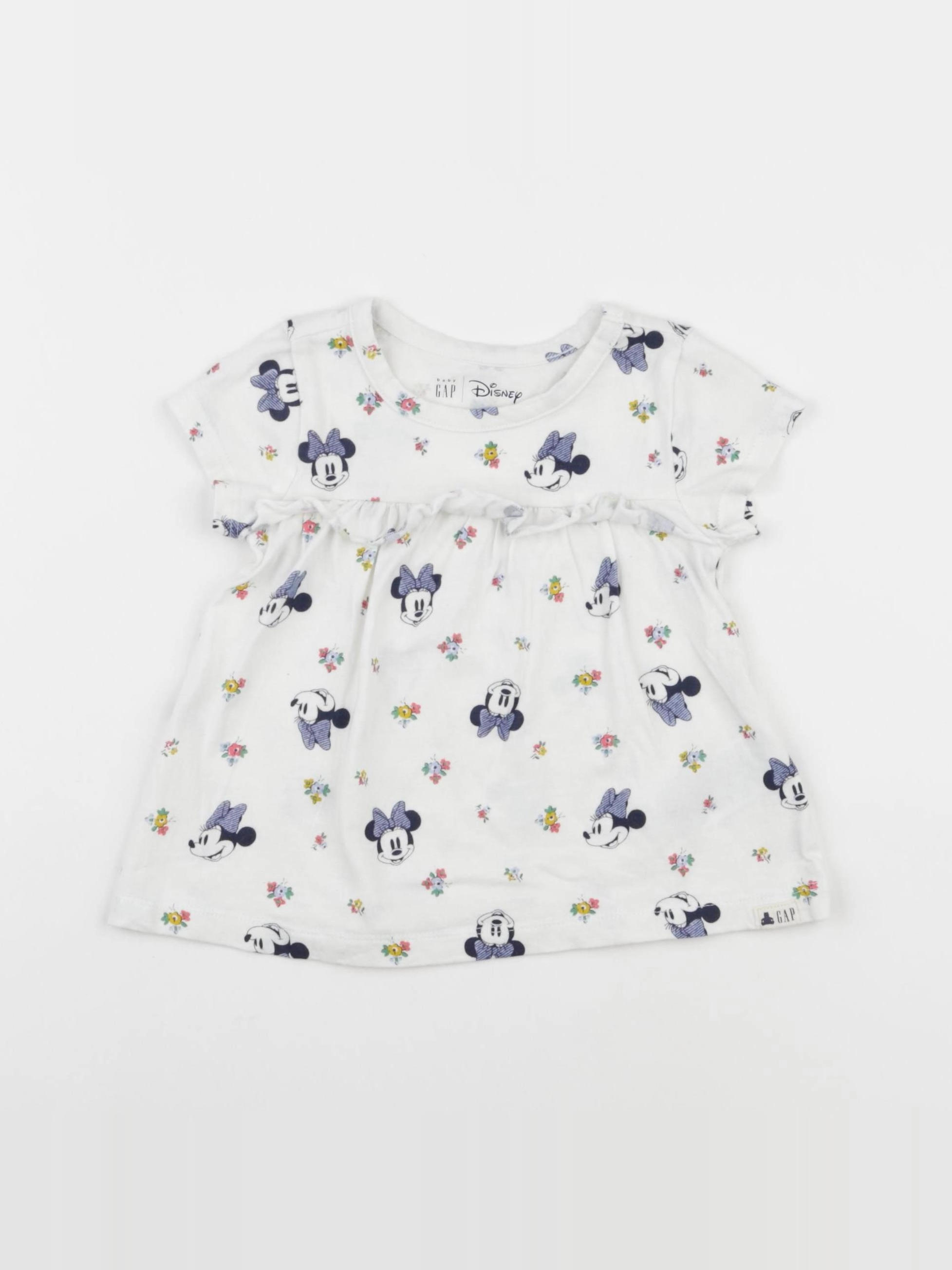 GAP - tee-shirt blanc - 12/18 mois