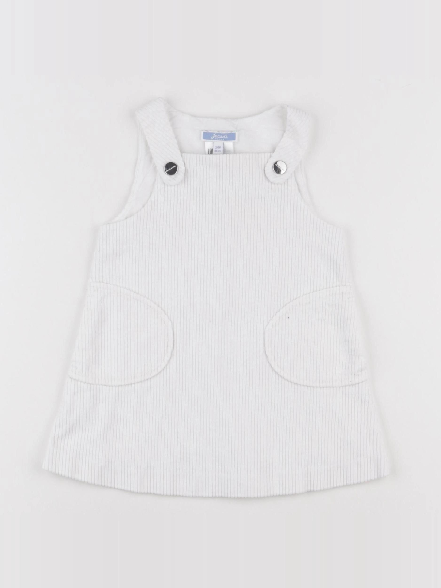 Jacadi - robe blanc - 24 mois
