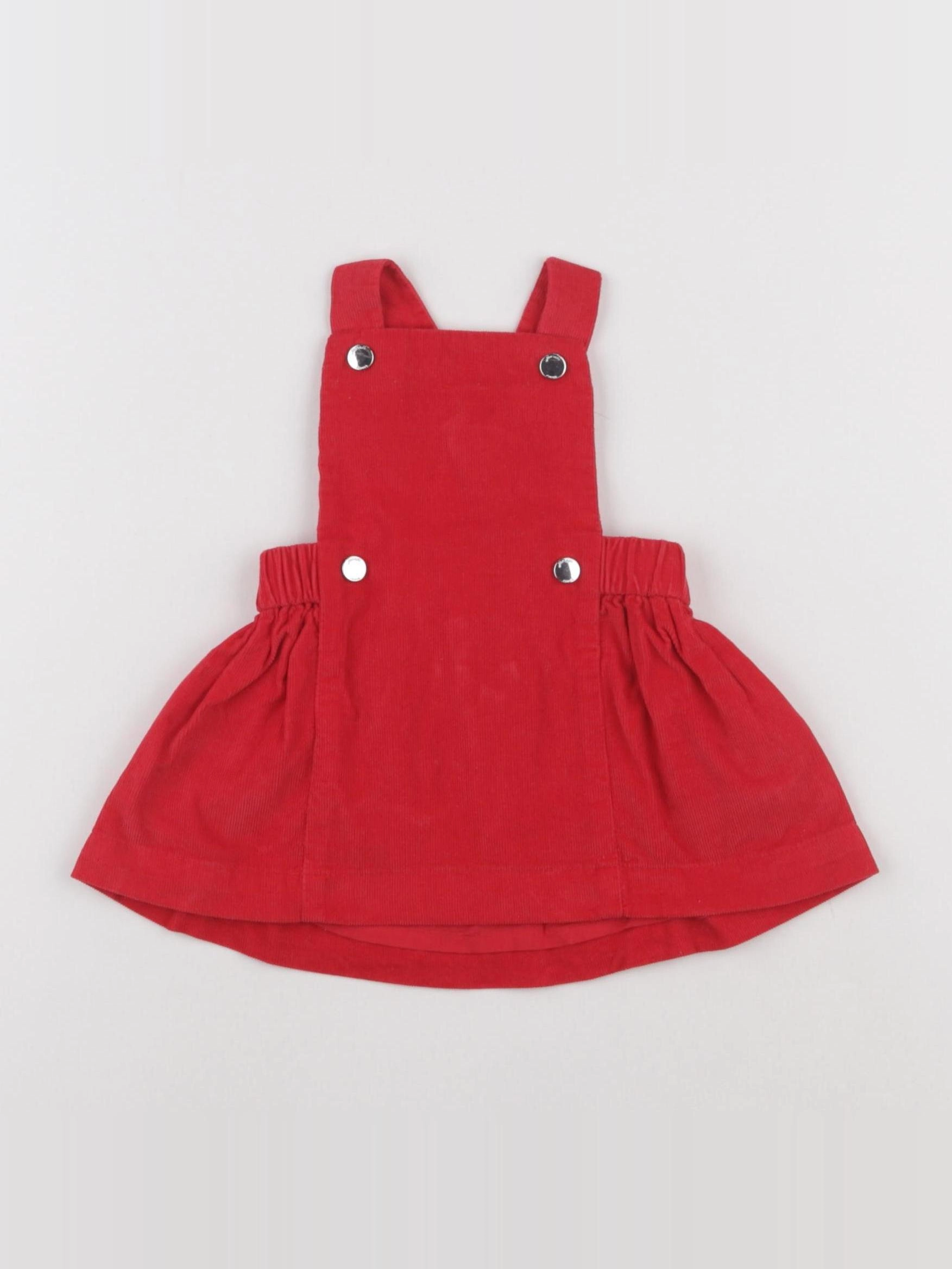 Jacadi - robe rouge - 6 mois