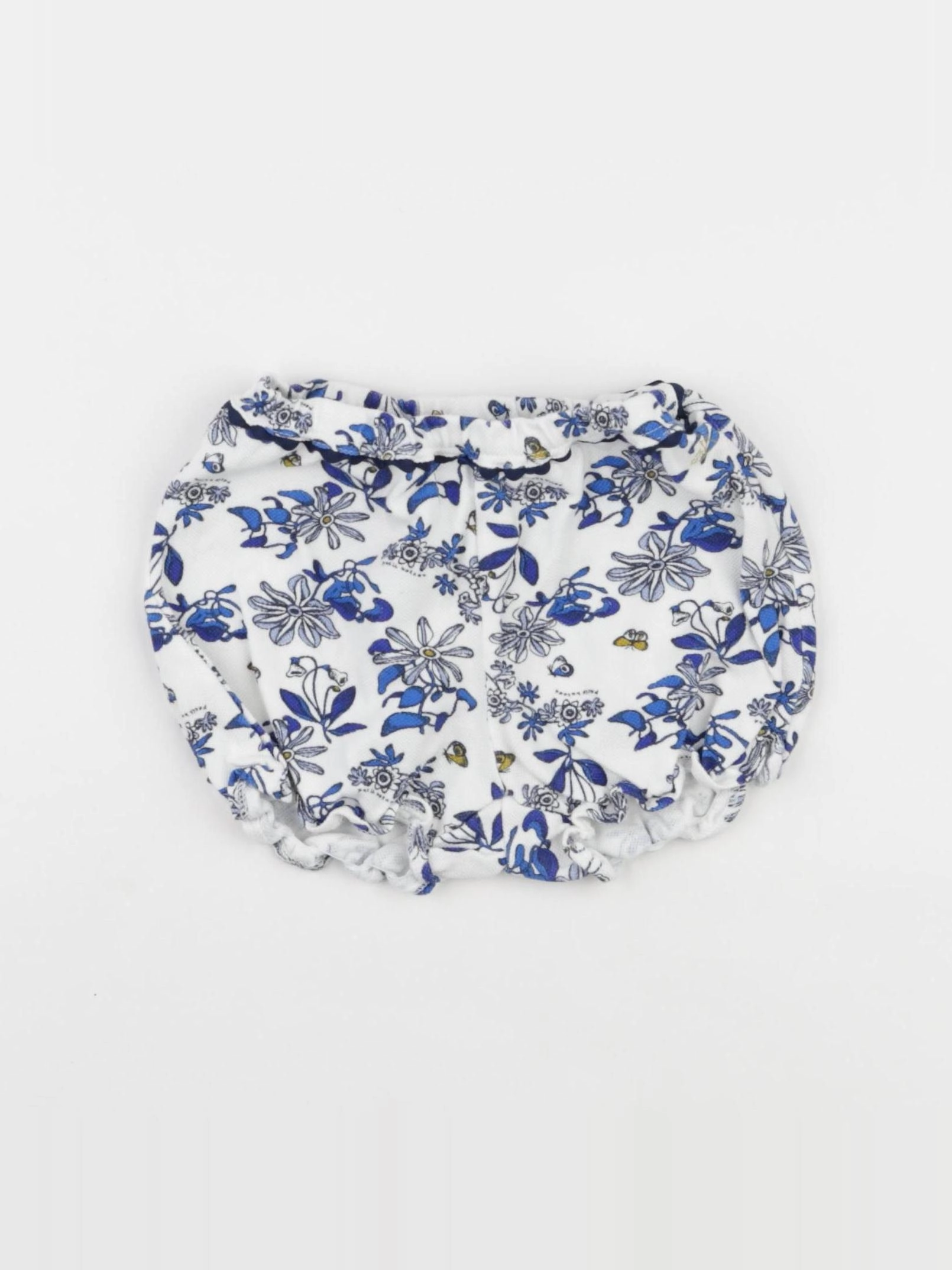 Petit Bateau - bloomer bleu - 18 mois