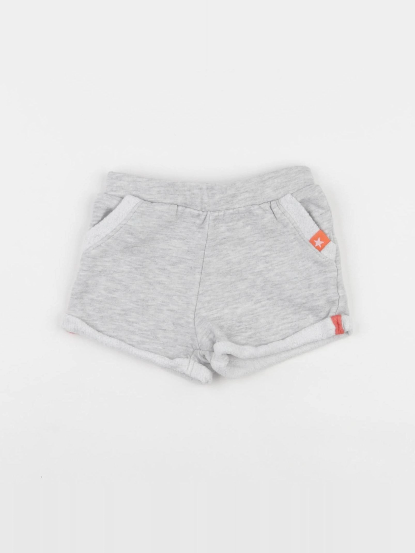 Vertbaudet - short gris - 12 mois