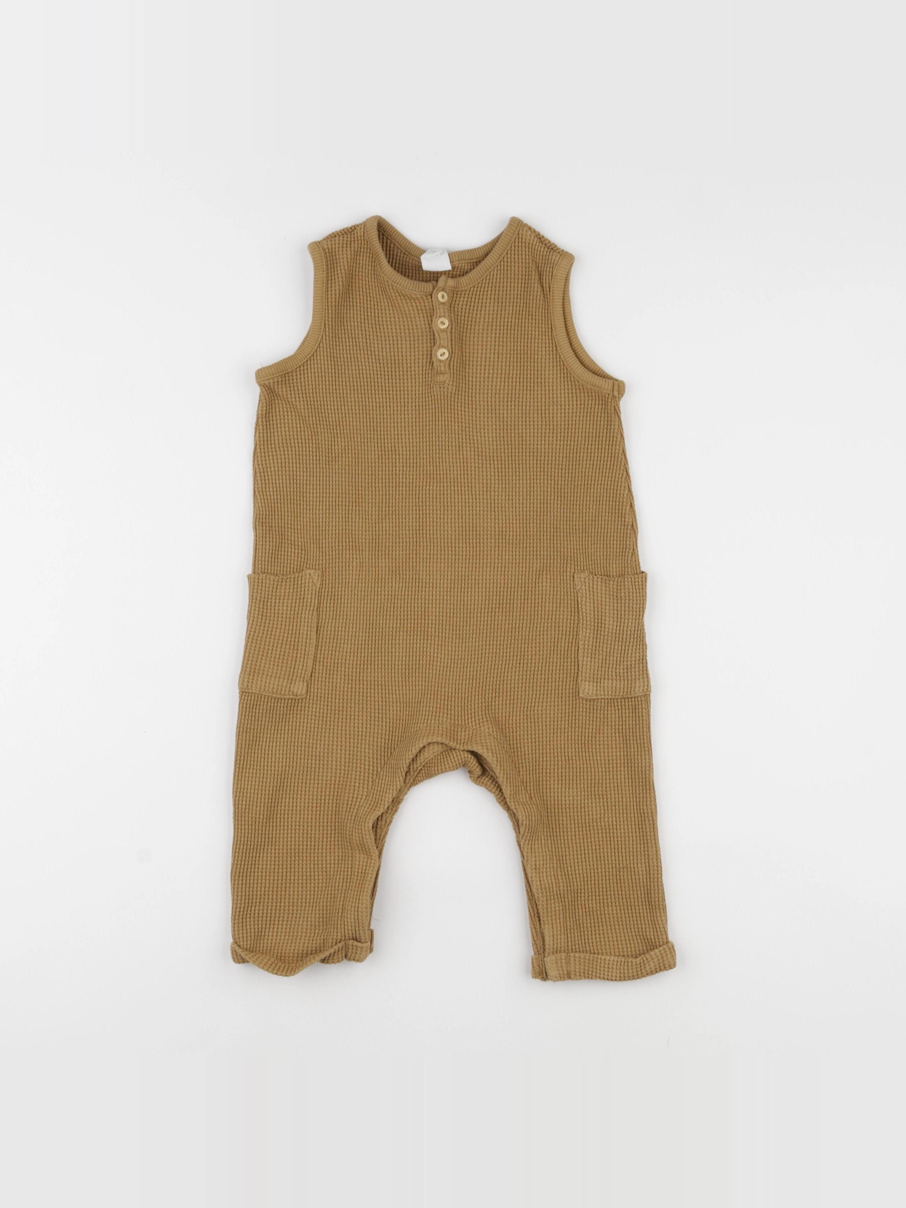 H&M - combinaison marron - 12 mois