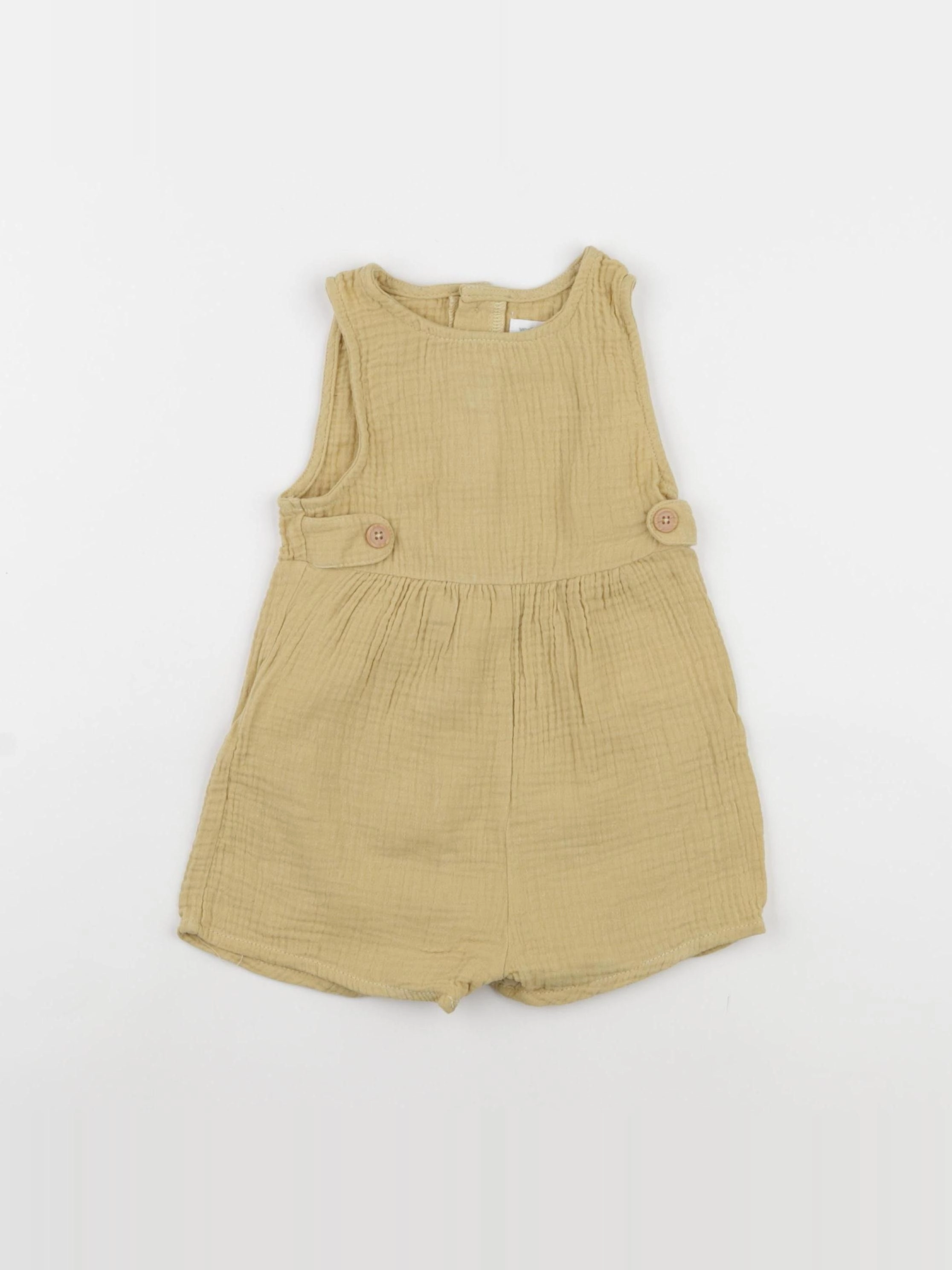 Vertbaudet - combinaison jaune - 24 mois