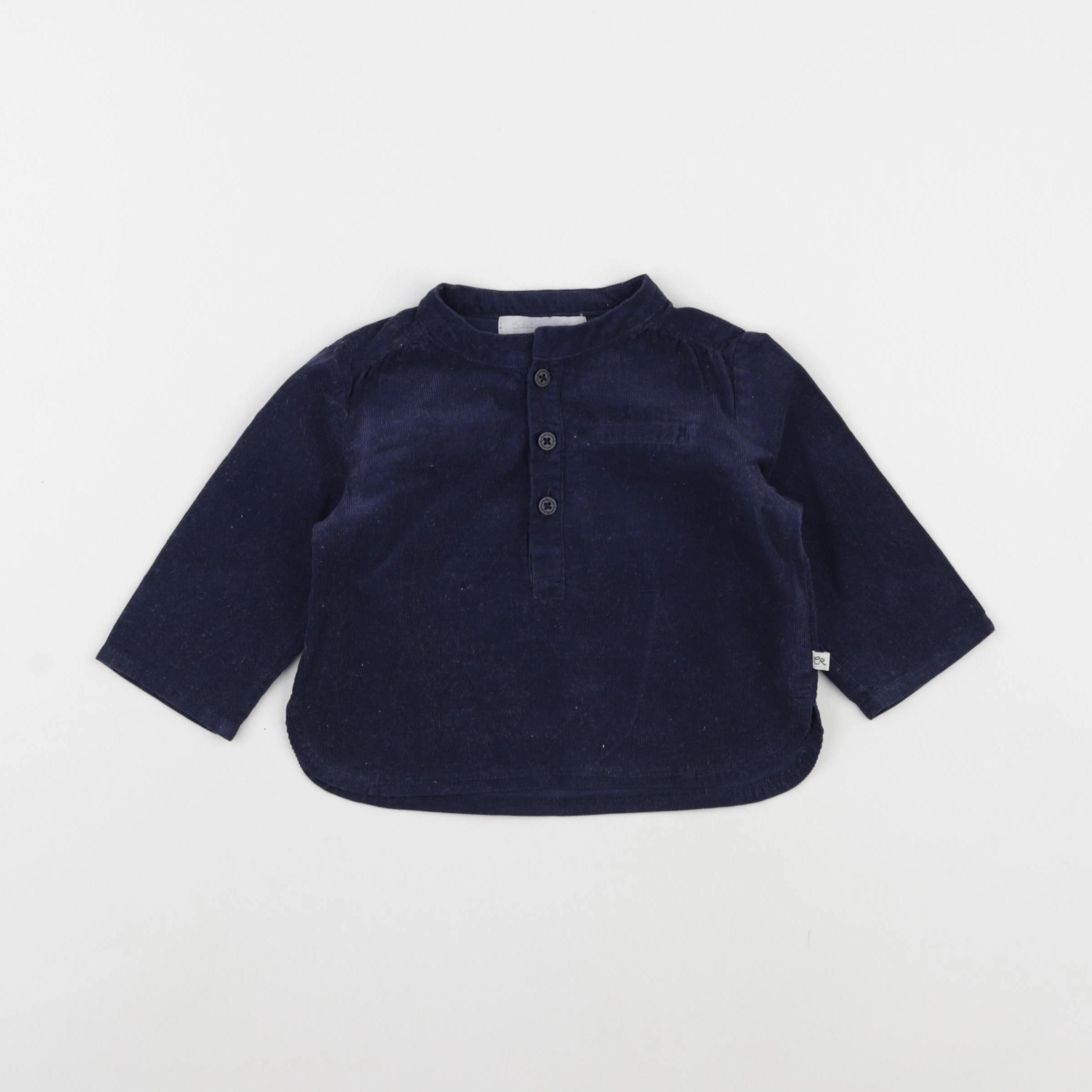 Cadet Rousselle - chemise bleu - 6 mois
