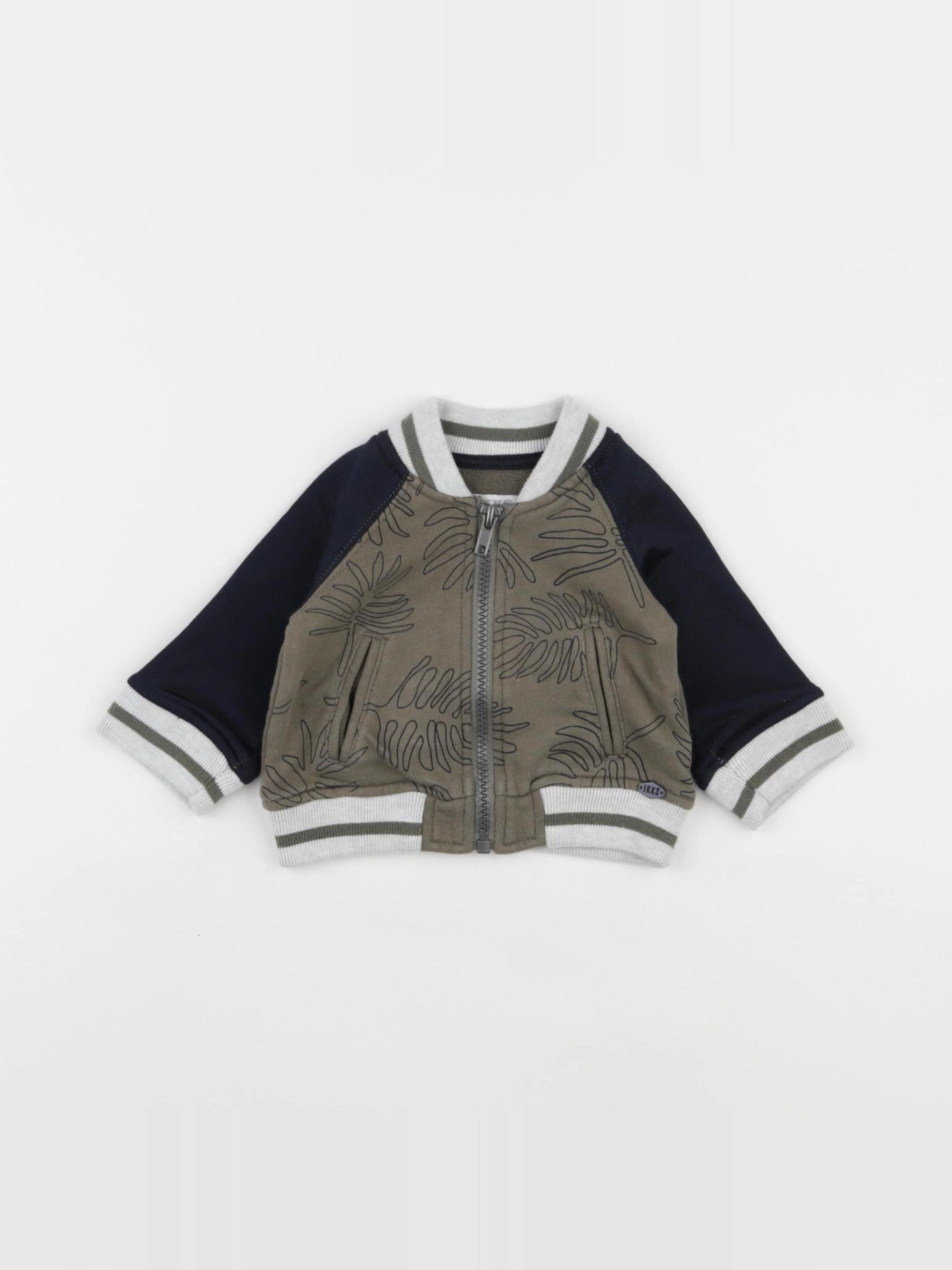 IKKS - veste vert - 3 mois