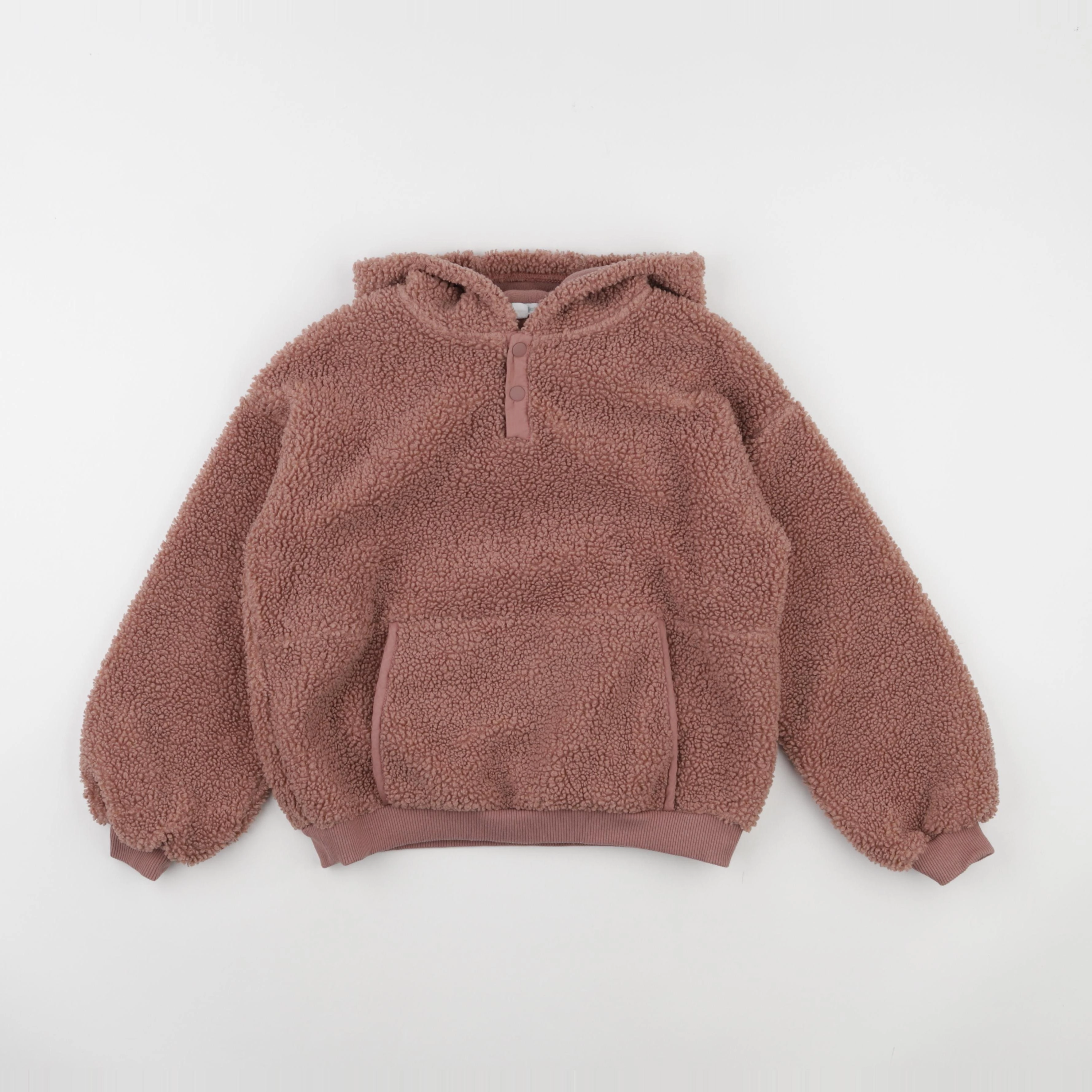 Vertbaudet - sweat rose - 10 ans