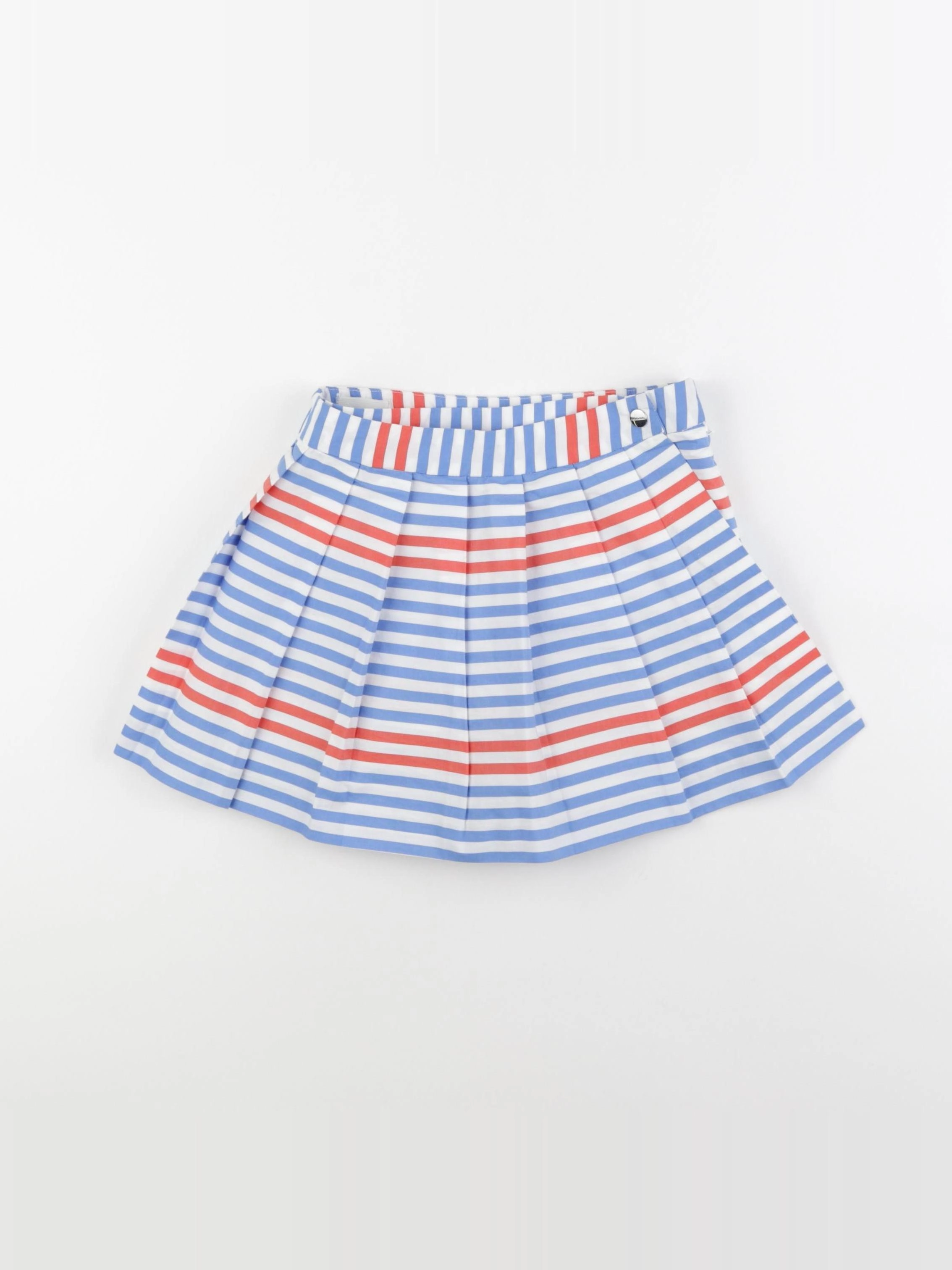 Jacadi - jupe short bleu, rouge - 6 ans