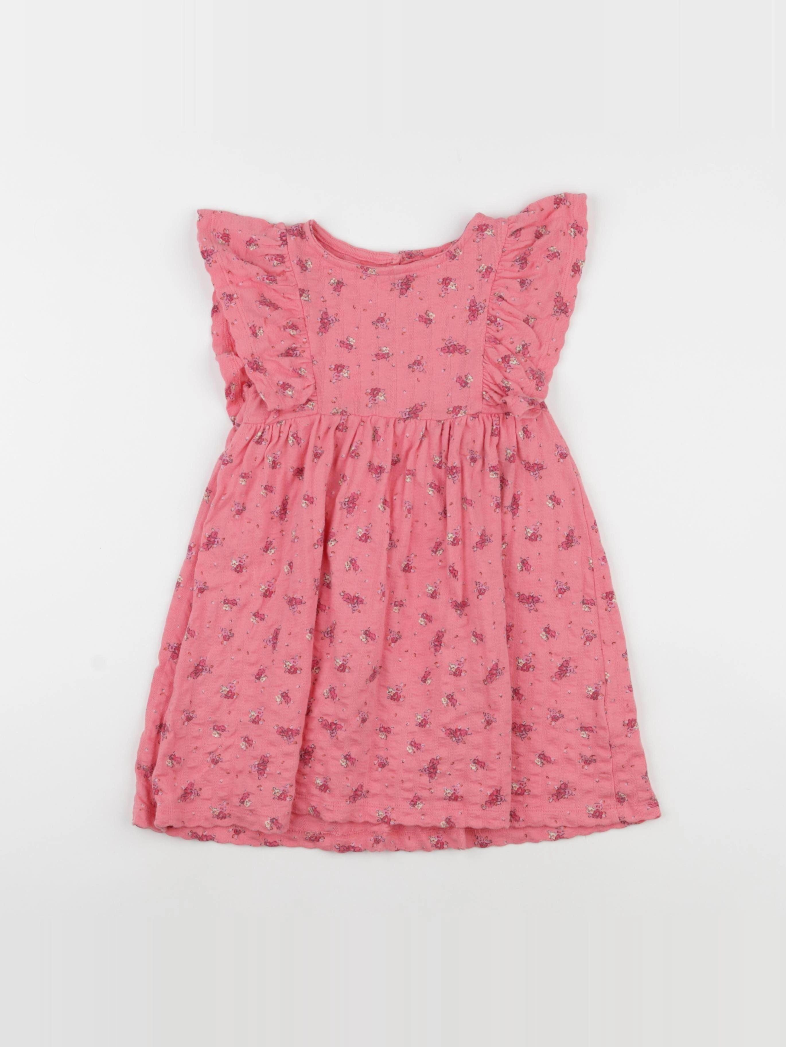 Vertbaudet - robe rose - 4 ans