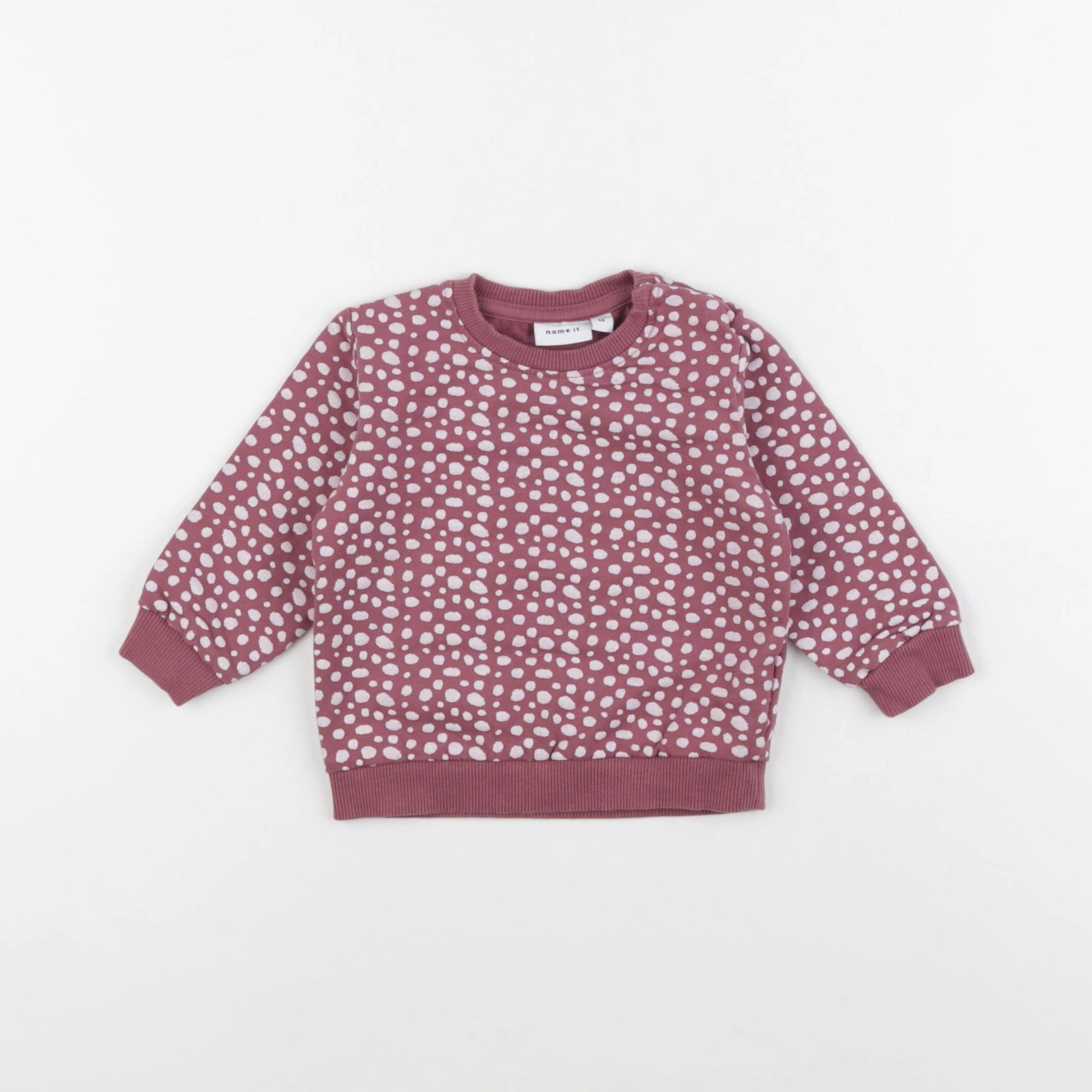 Name it - sweat violet - 3/6 mois