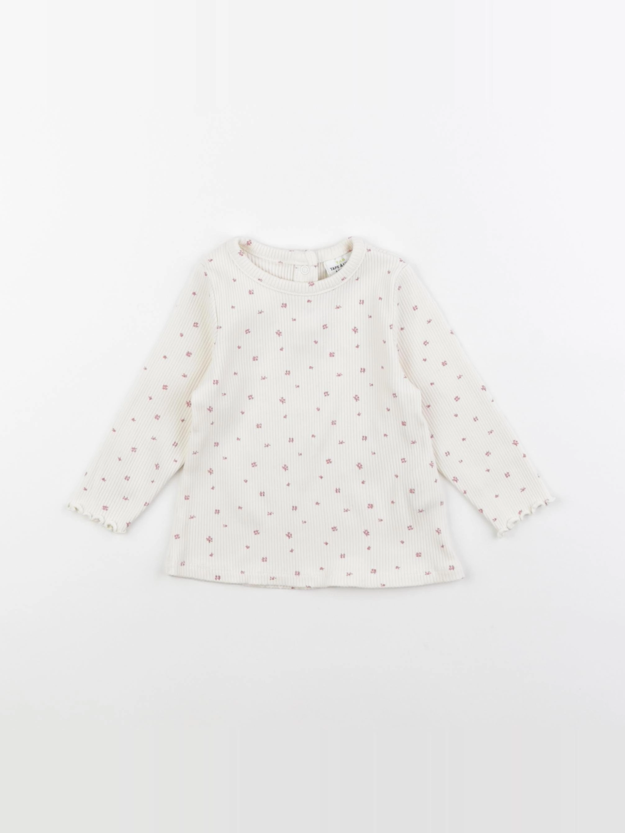Tape à l'oeil - tee-shirt blanc - 6 mois