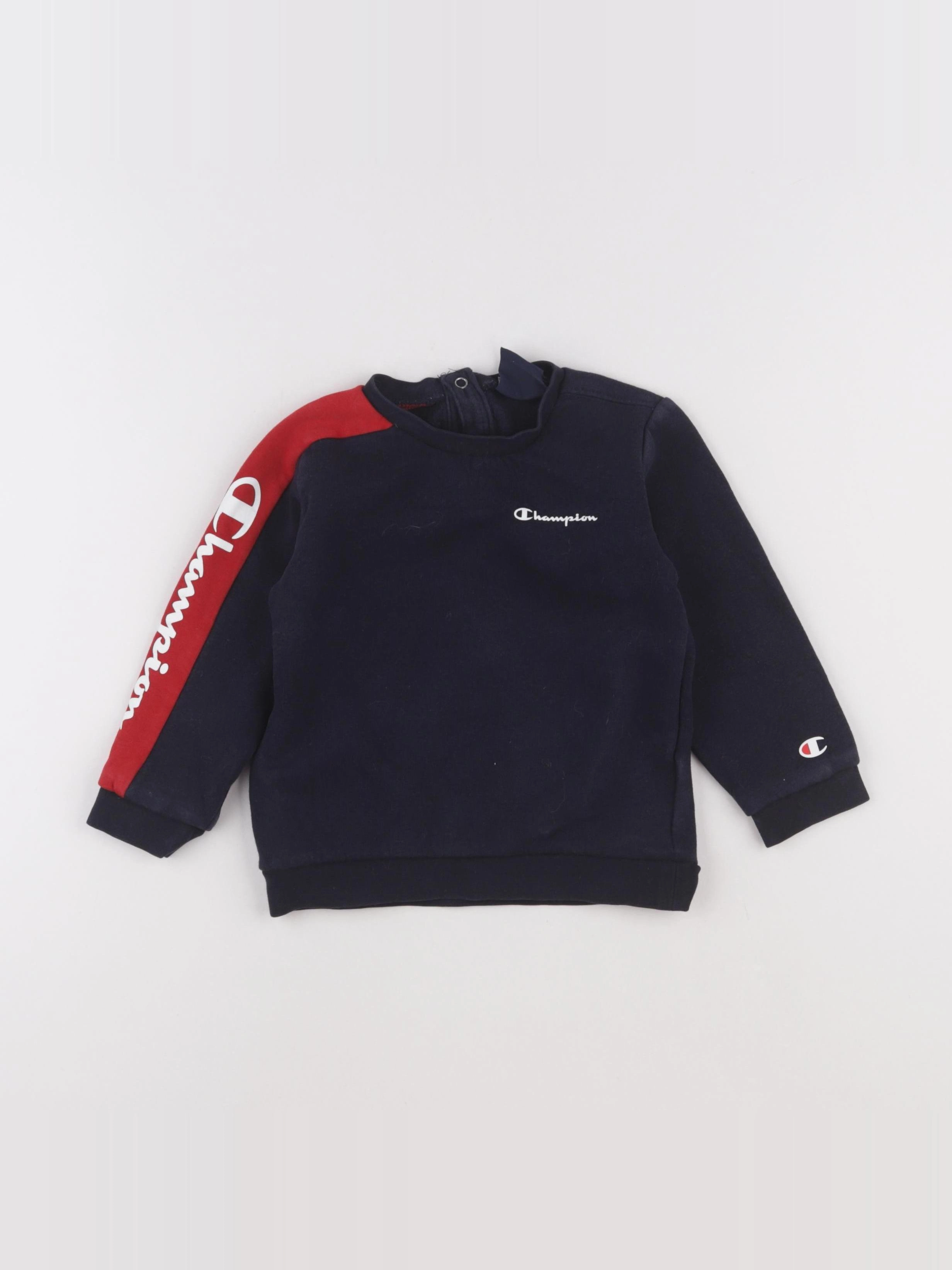 Champion  - sweat bleu - 2 ans