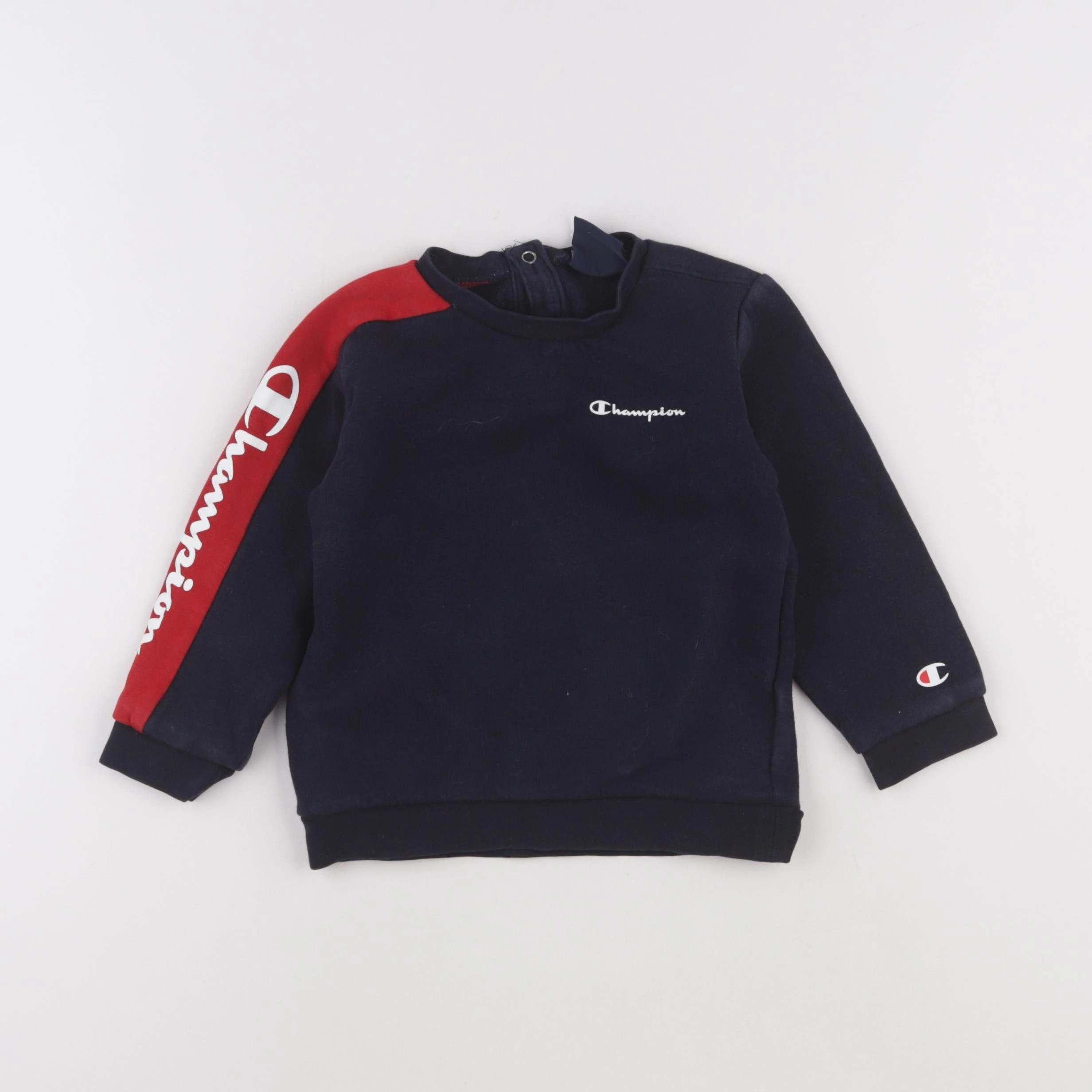 Champion  - sweat bleu - 2 ans