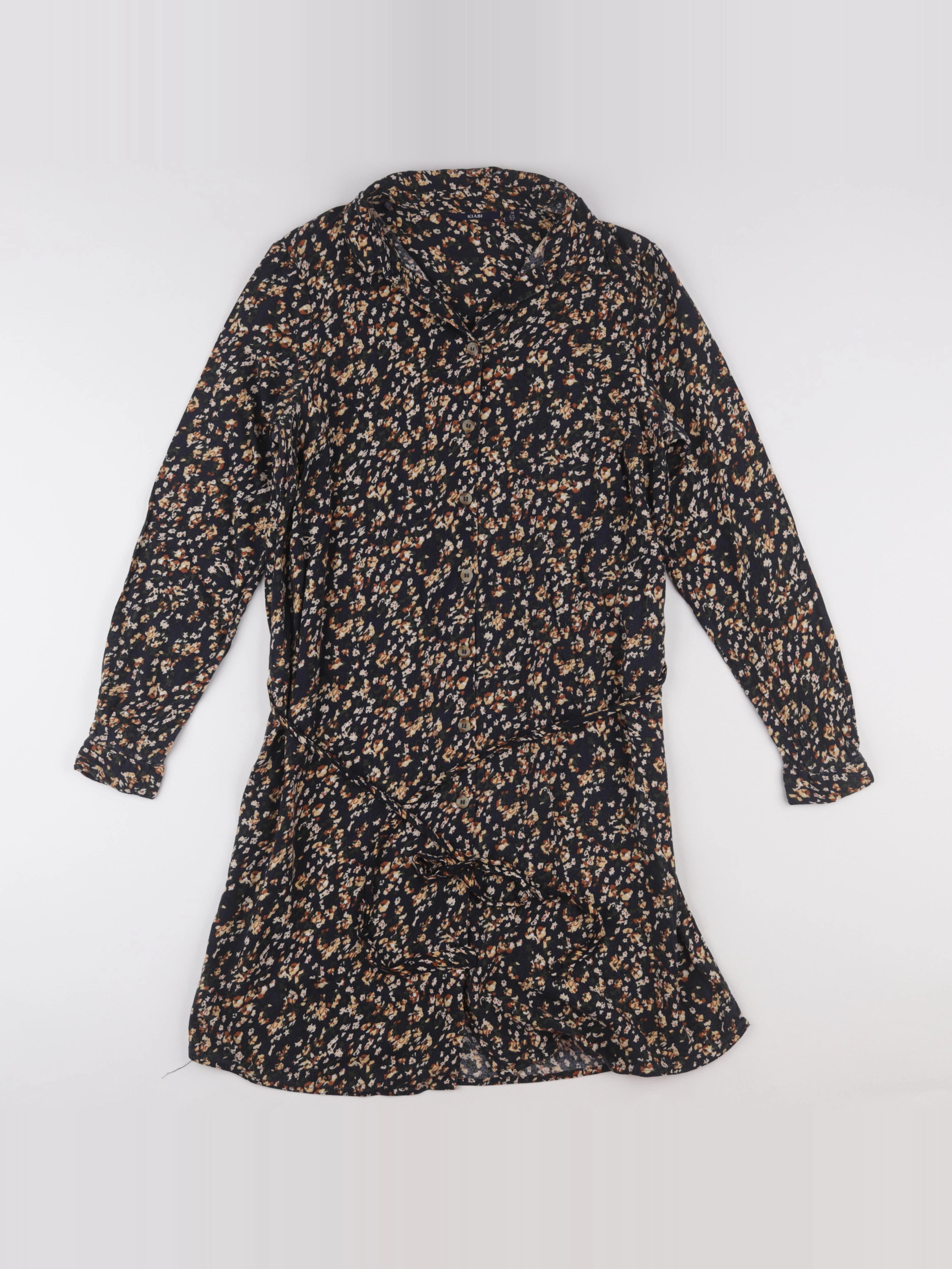 Kiabi - robe grossesse jaune, noir - 38