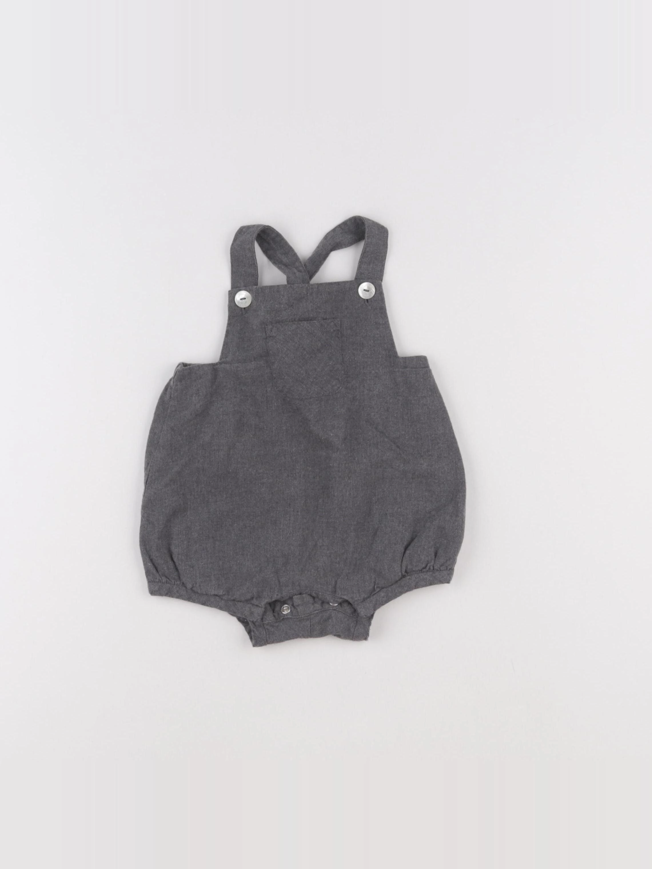 Jacadi - combinaison gris - 6 mois
