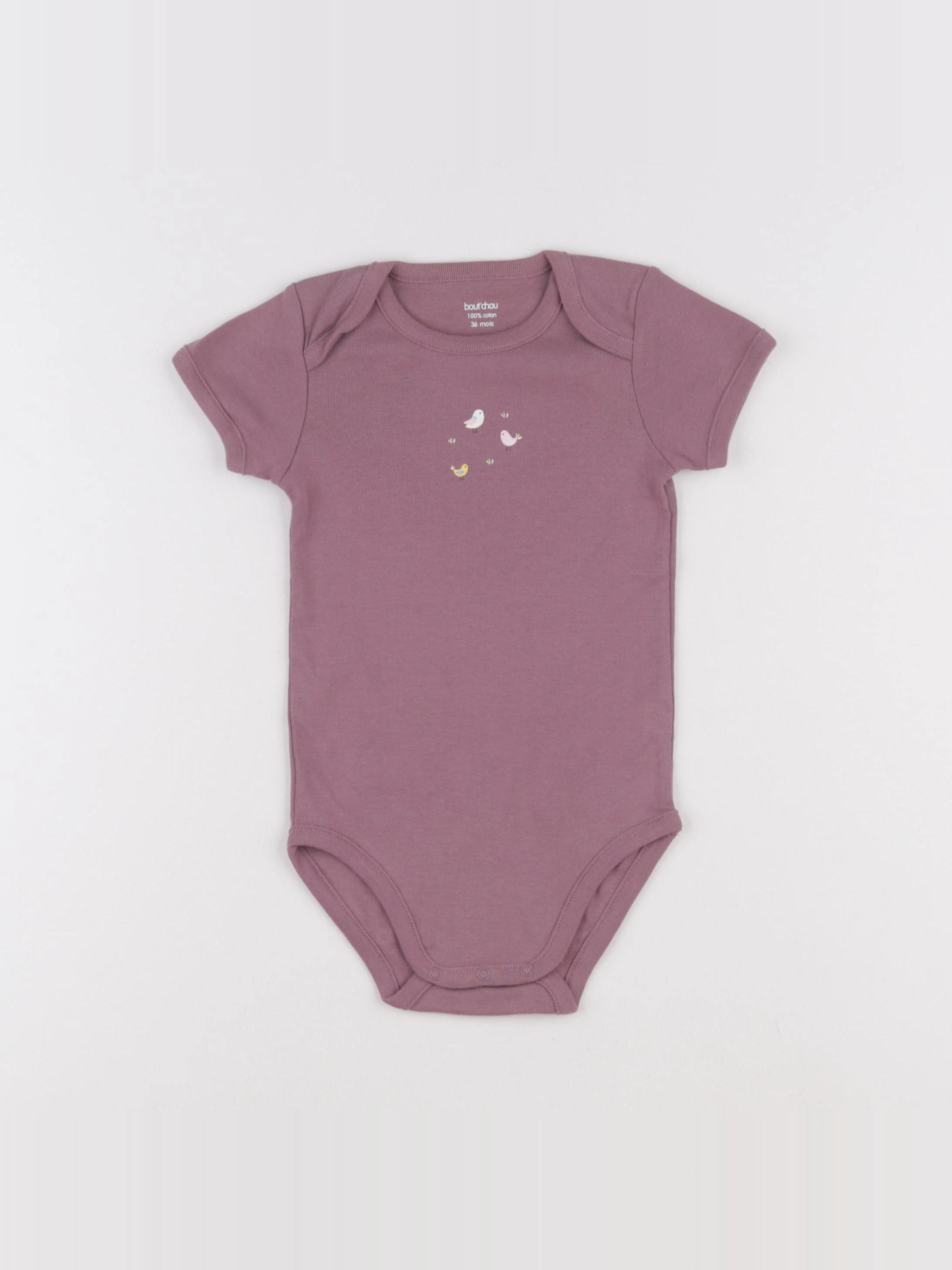 Boutchou - body violet - 36 mois