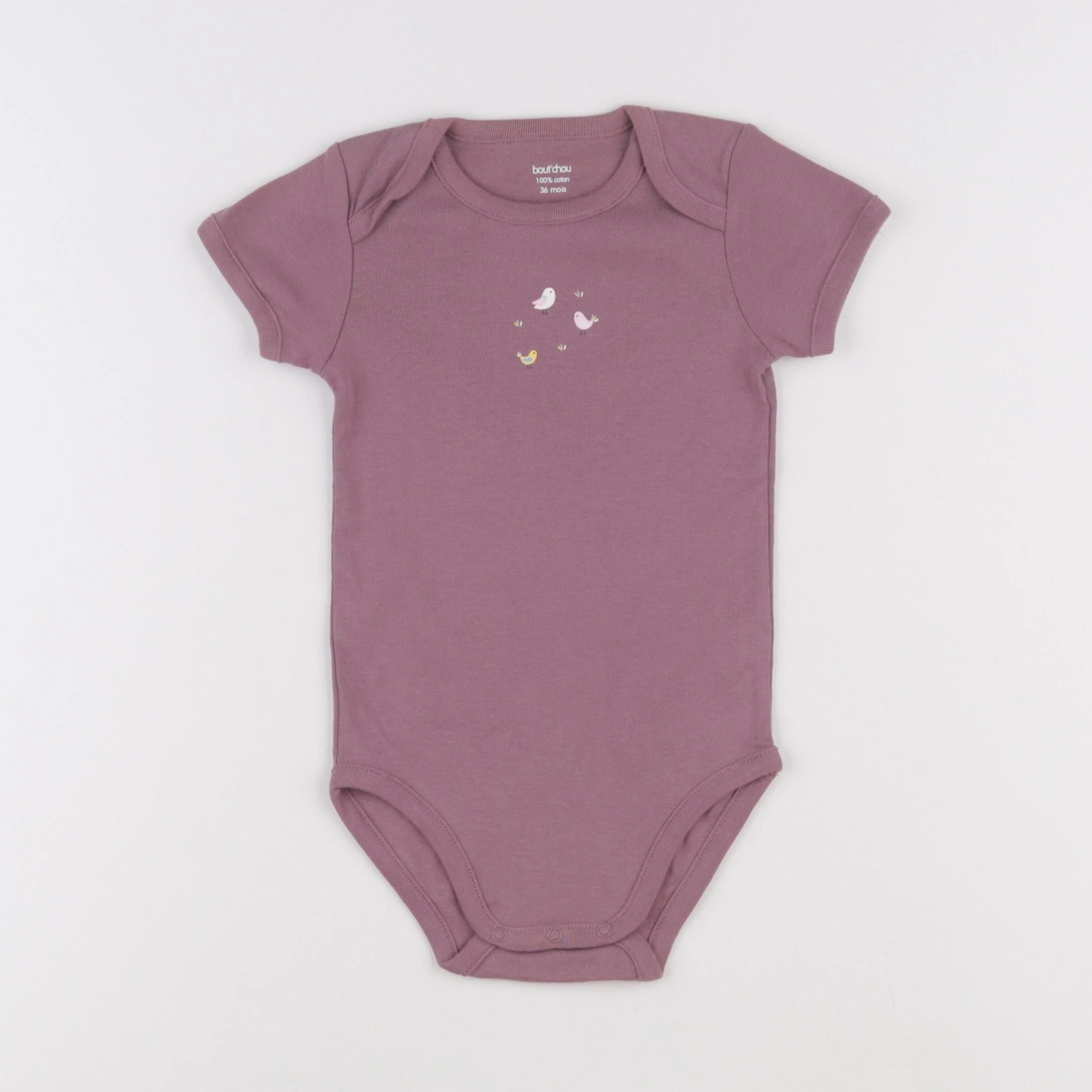 Boutchou - body violet - 36 mois