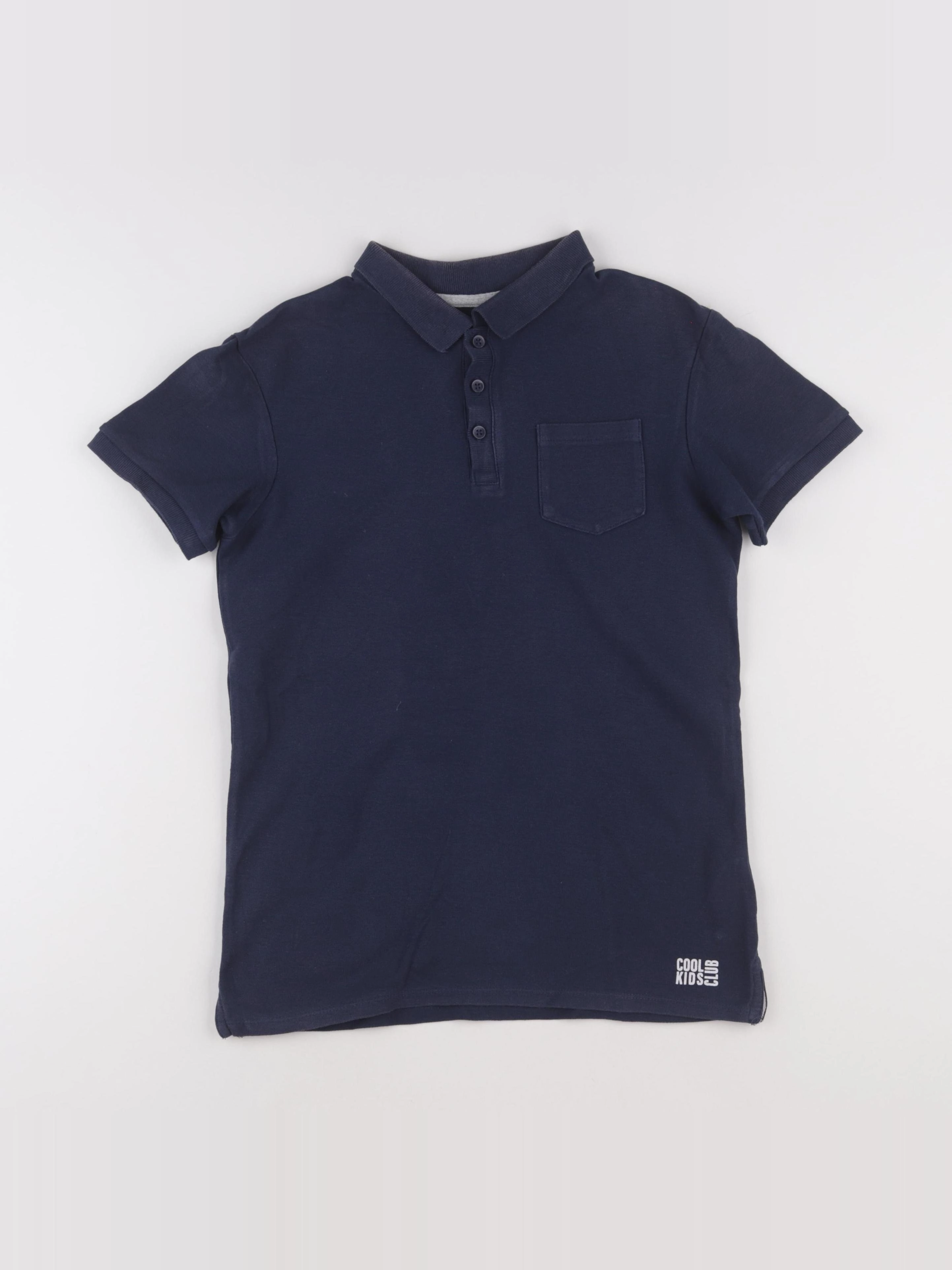 Vertbaudet - polo bleu - 12 ans