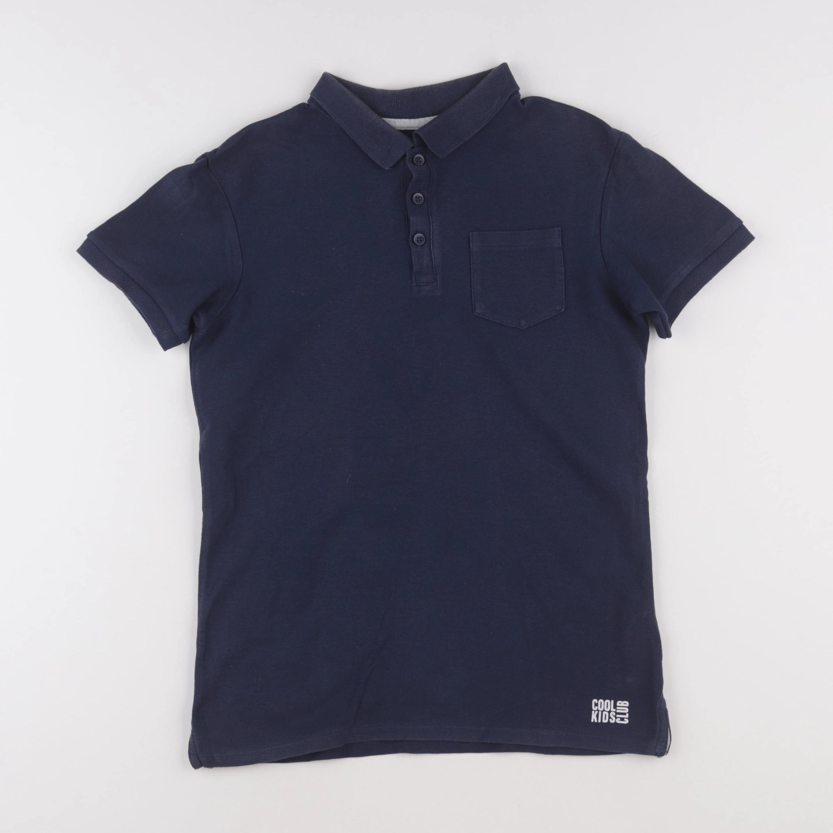 Vertbaudet - polo bleu - 12 ans