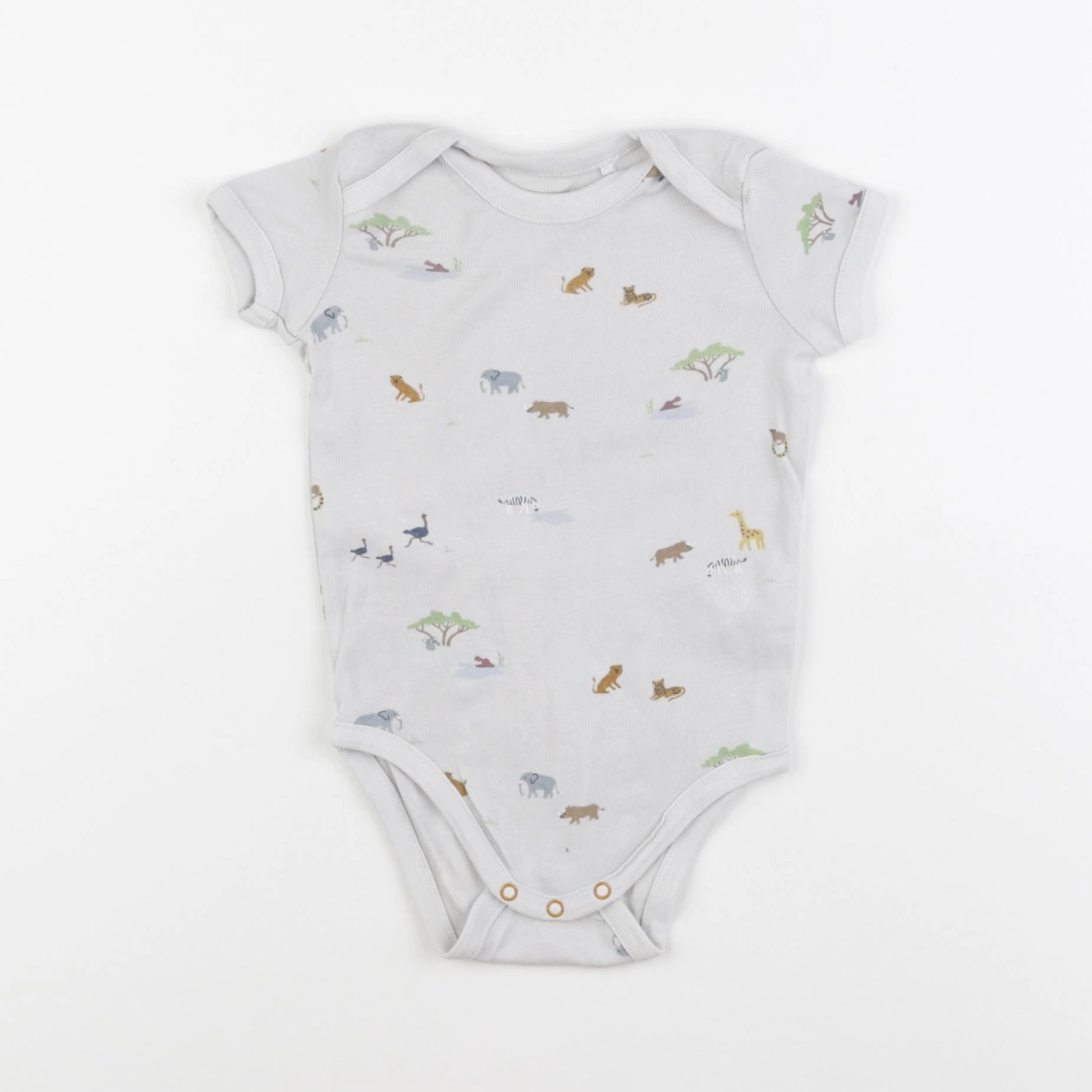 Boutchou - body gris - 12 mois