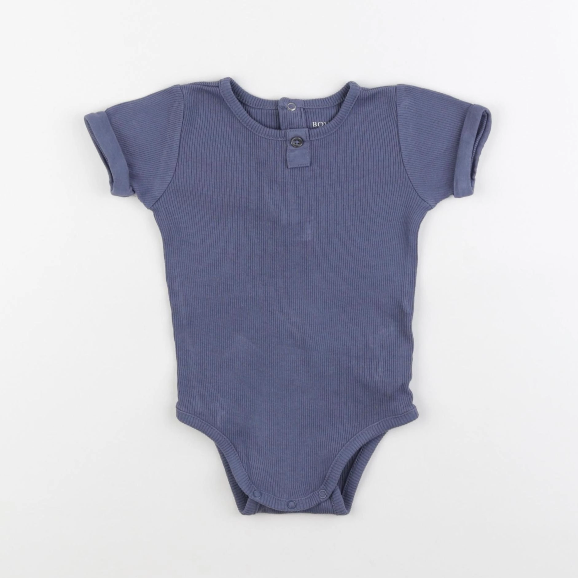 Boutchou - body bleu - 12 mois