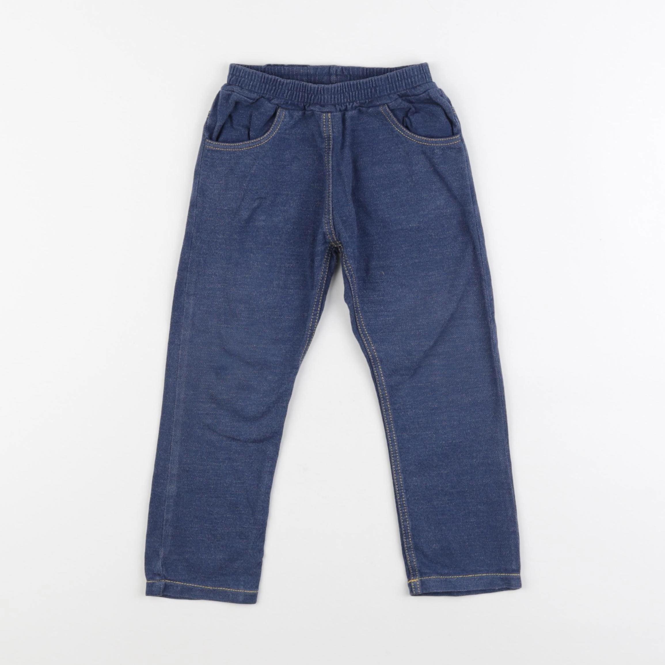 Petit Bateau - jegging bleu - 36 mois