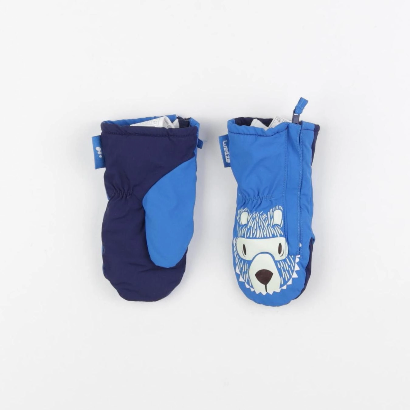 Decathlon ski - moufles de ski bleu - 18/24 mois