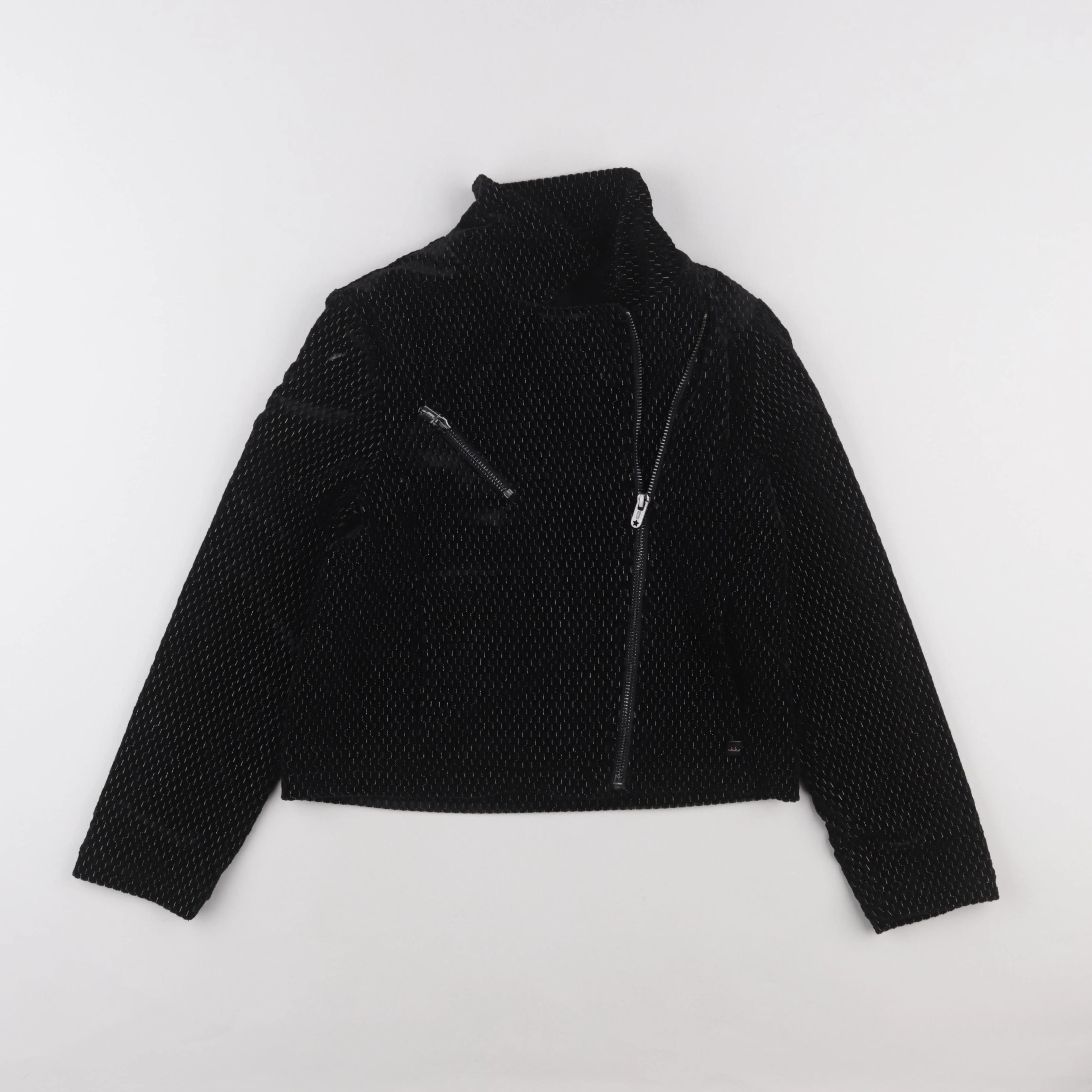 IKKS - veste noir, argent - 10 ans