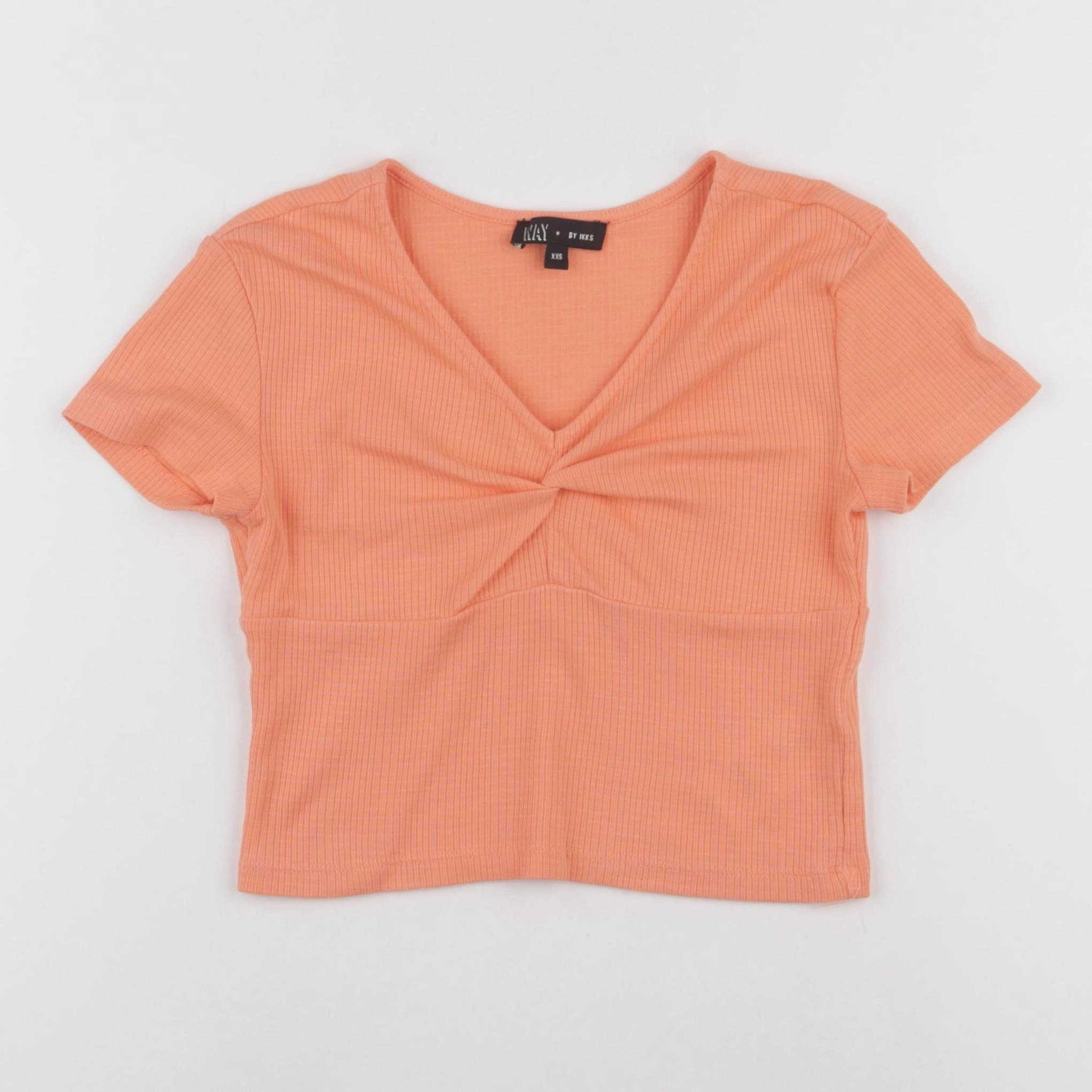 IKKS - tee-shirt orange - 10 ans