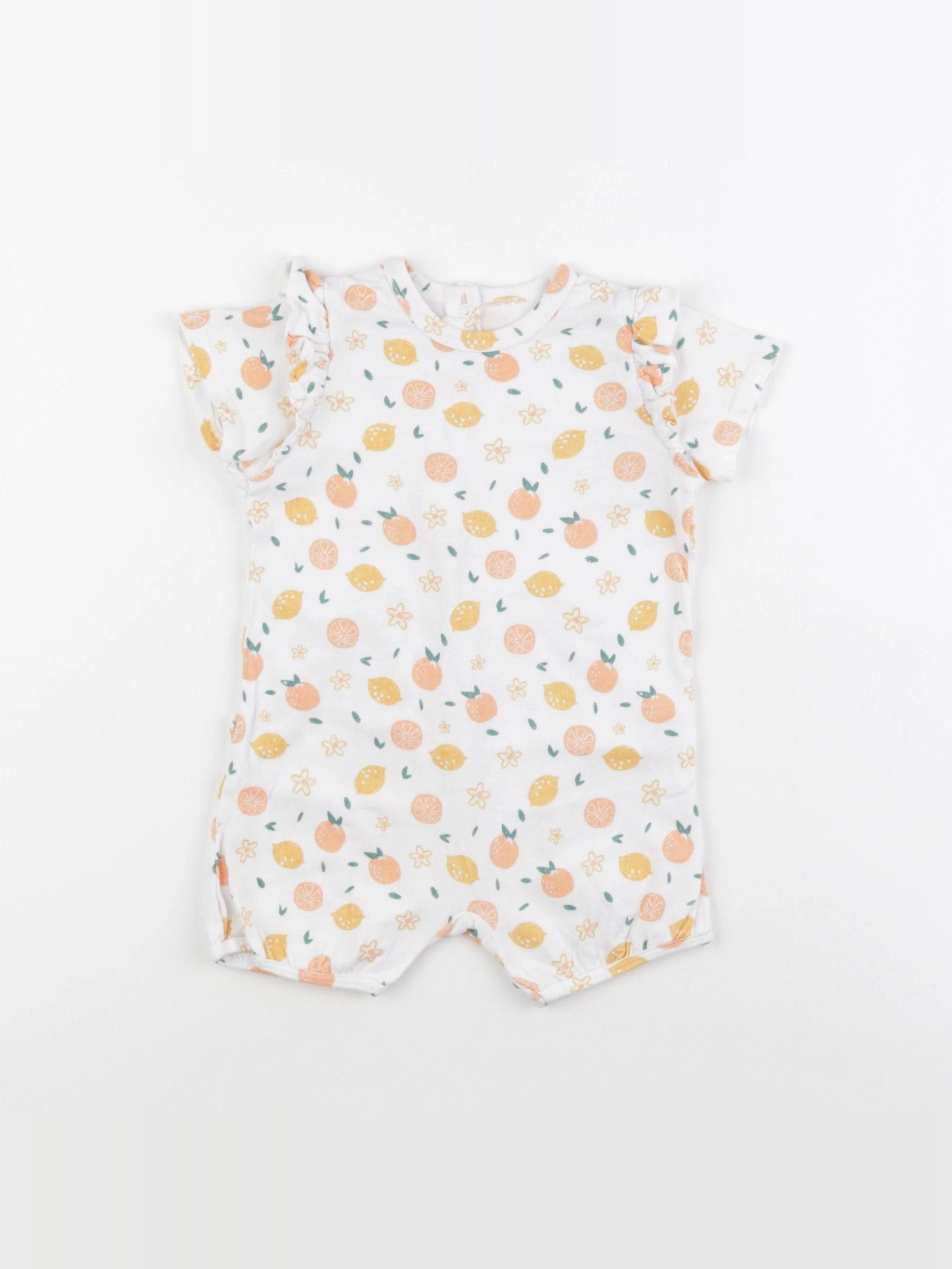 Vertbaudet - pyjama coton multicolore - 9 mois