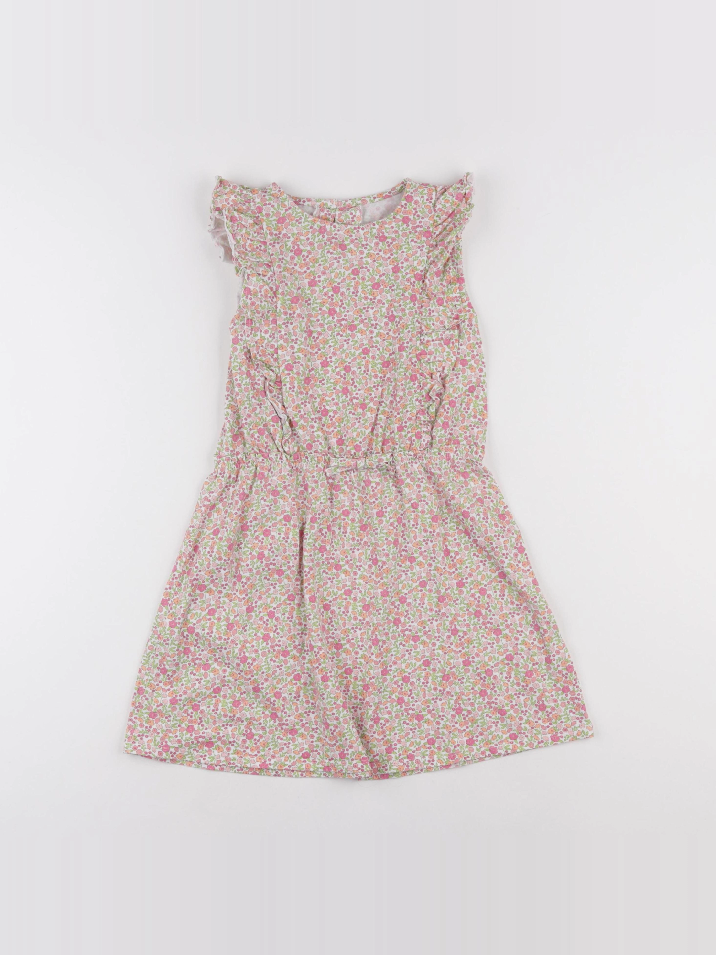 Vertbaudet - robe multicolore - 8 ans