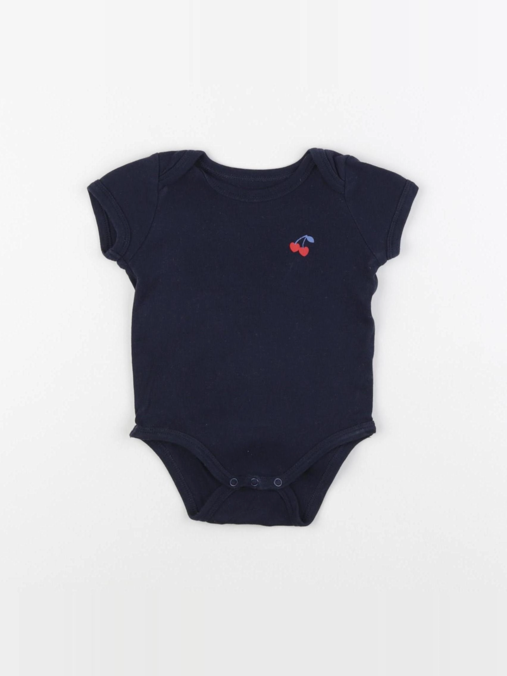 Vertbaudet - body bleu - 6 mois