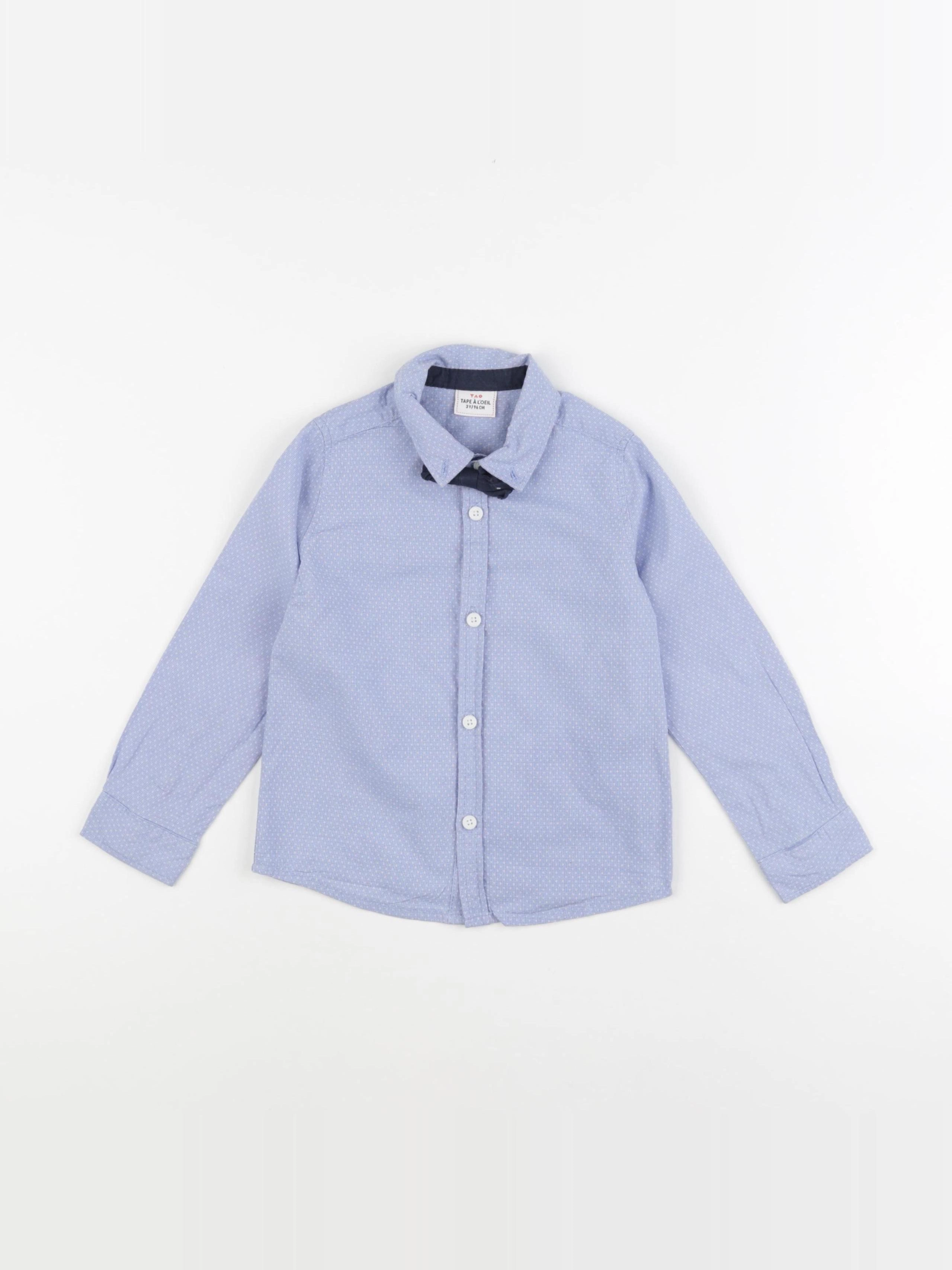Tape à l'oeil - chemise bleu - 3 ans