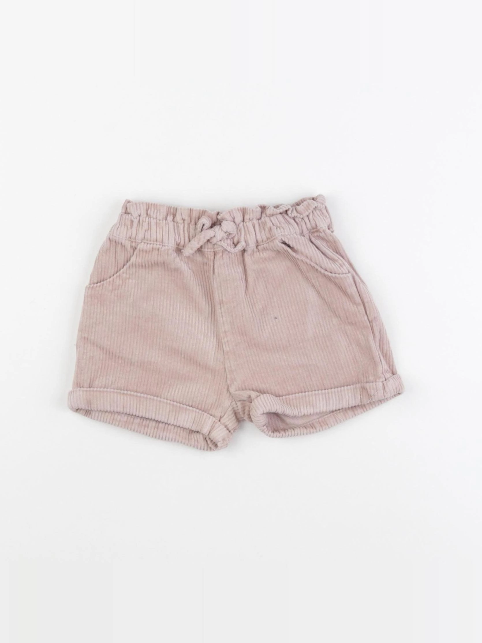Vertbaudet - short rose - 12 mois