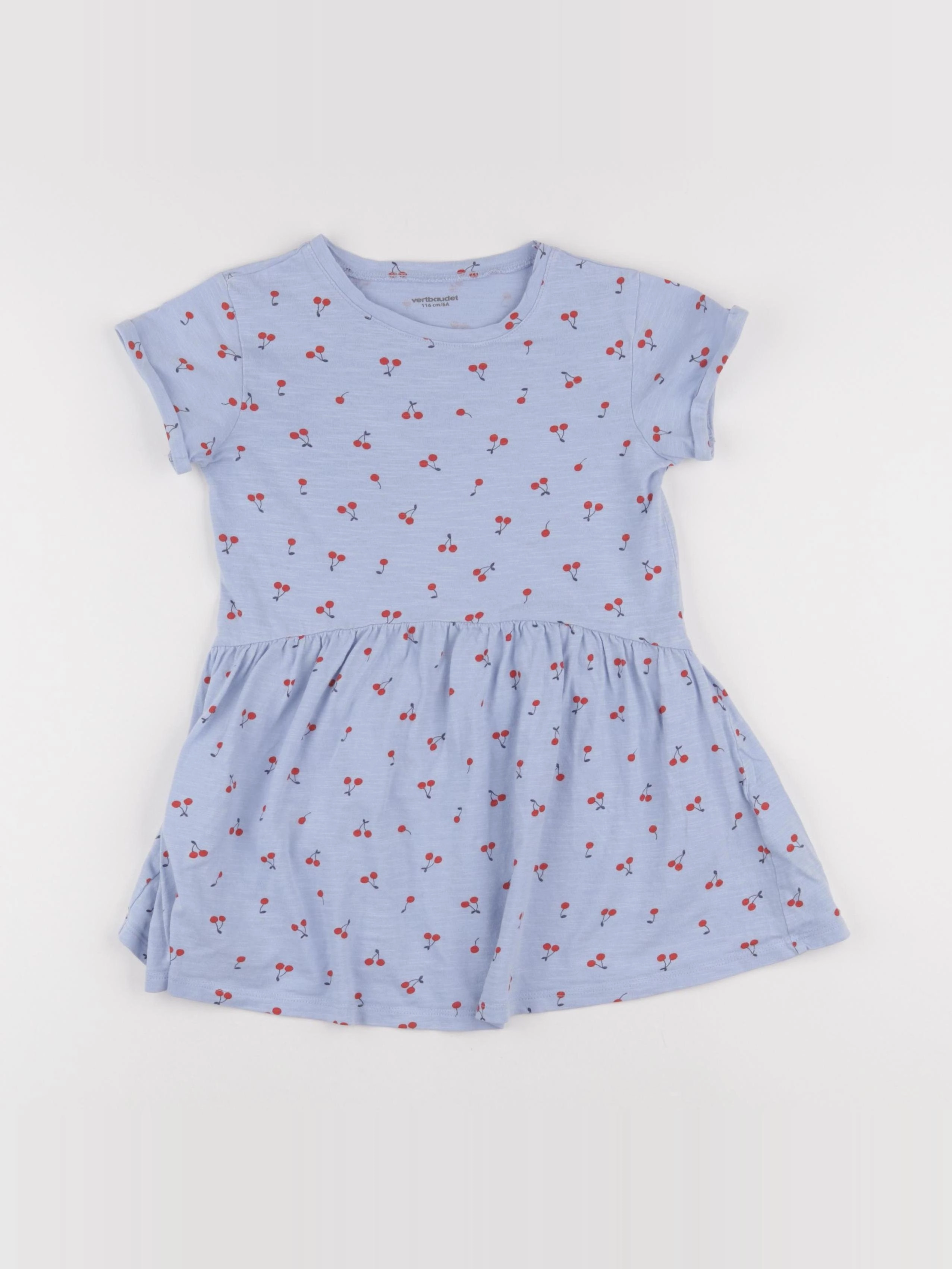 Vertbaudet - robe bleu - 6 ans