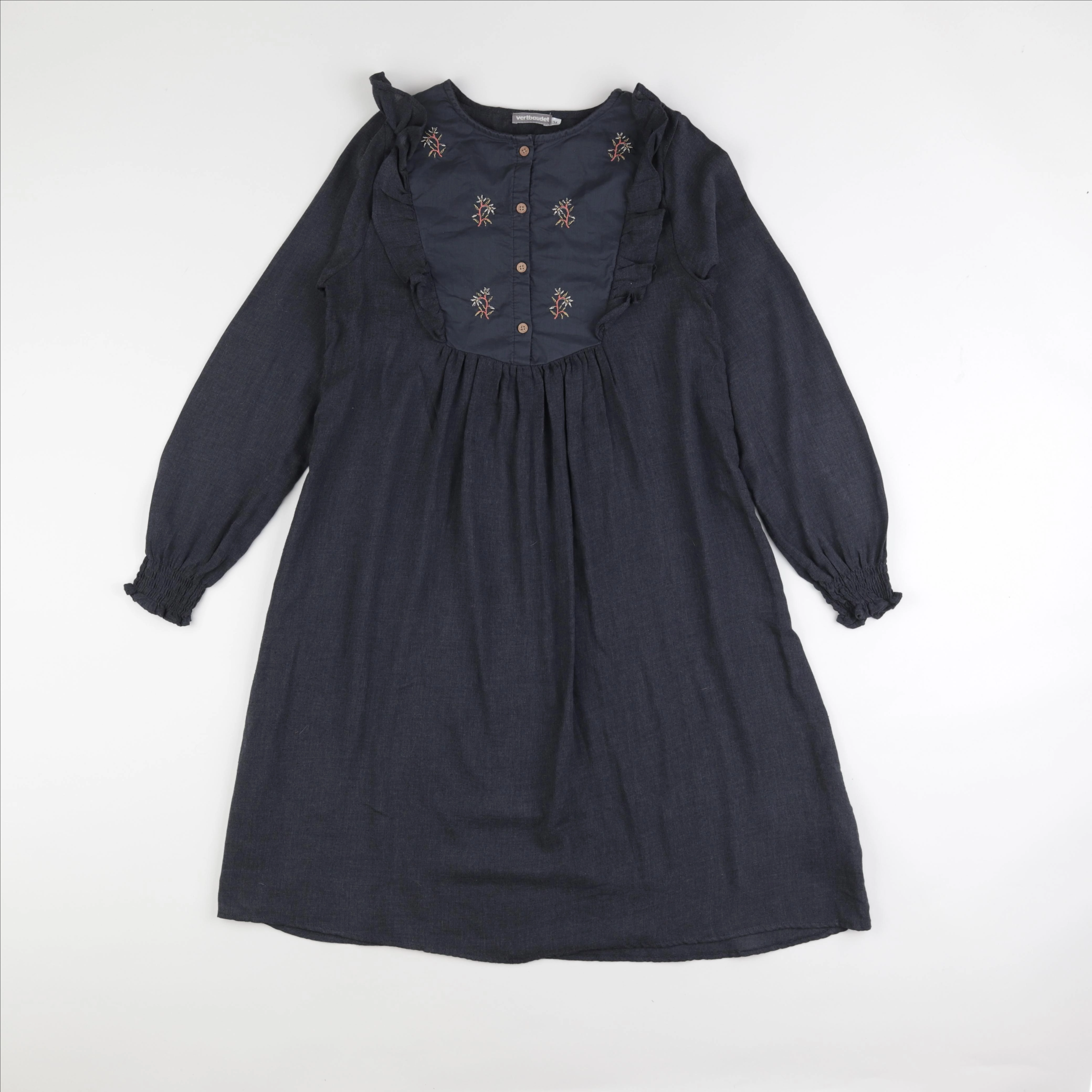 Vertbaudet - robe grossesse gris - 34