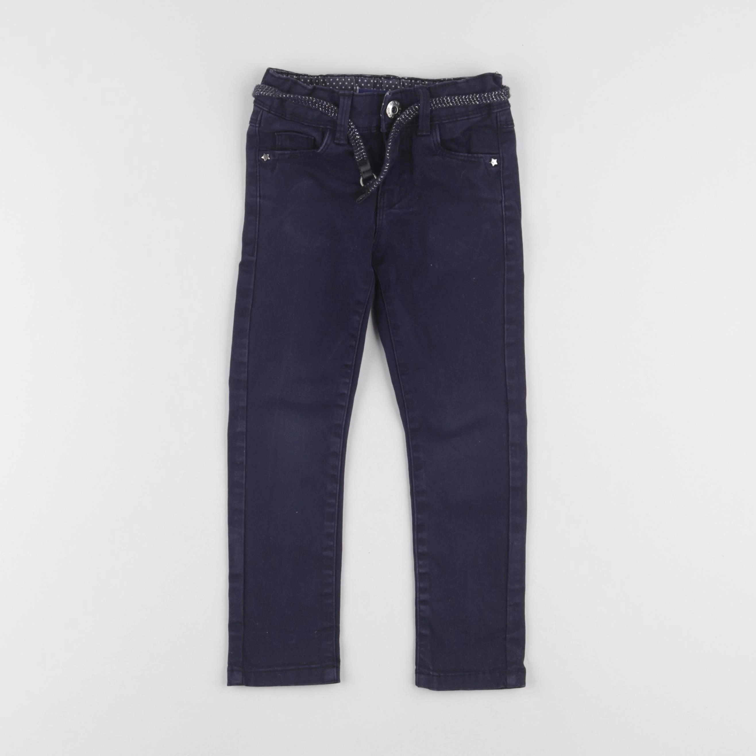 Okaidi - pantalon bleu - 3 ans