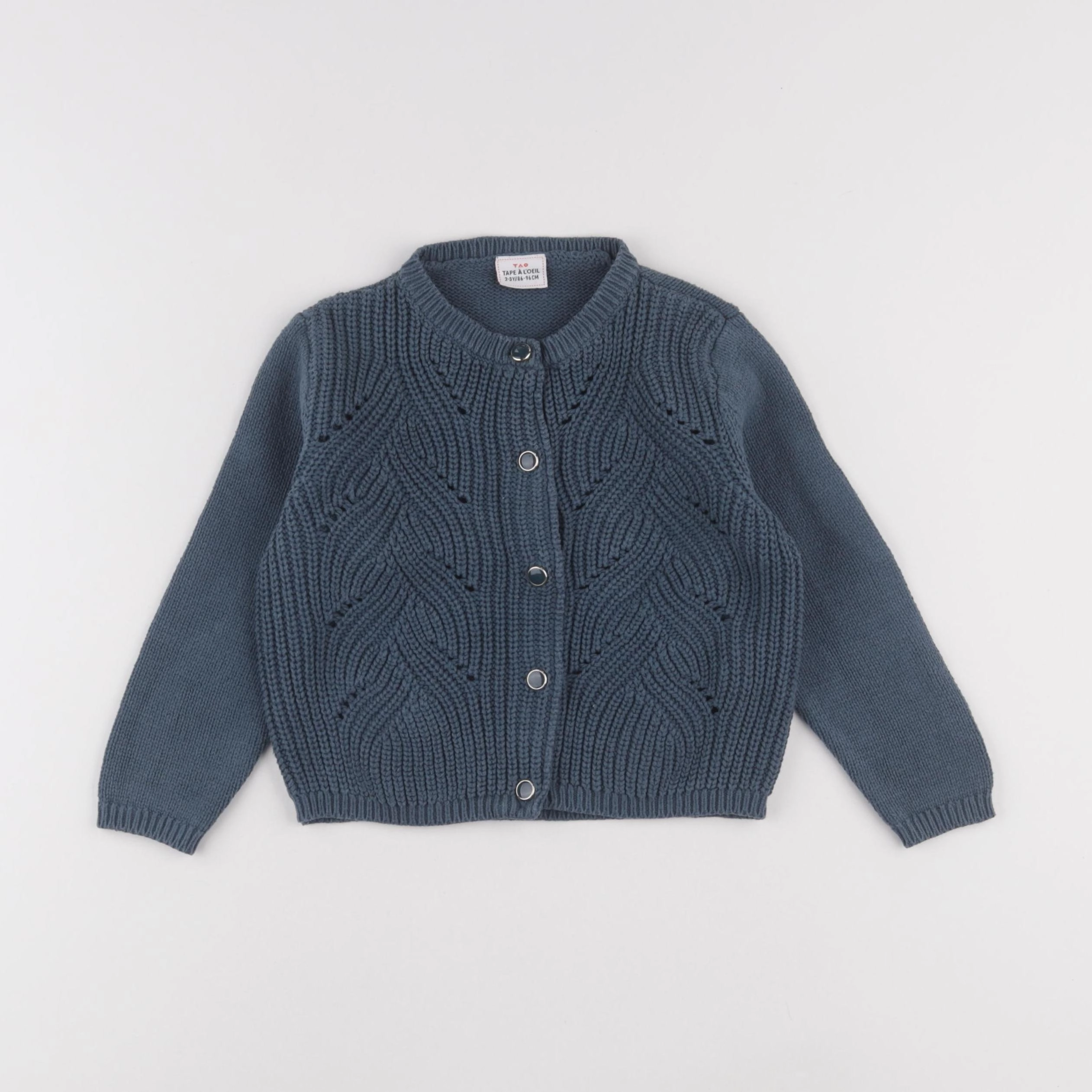 Tape à l'oeil - gilet bleu - 2/3 ans