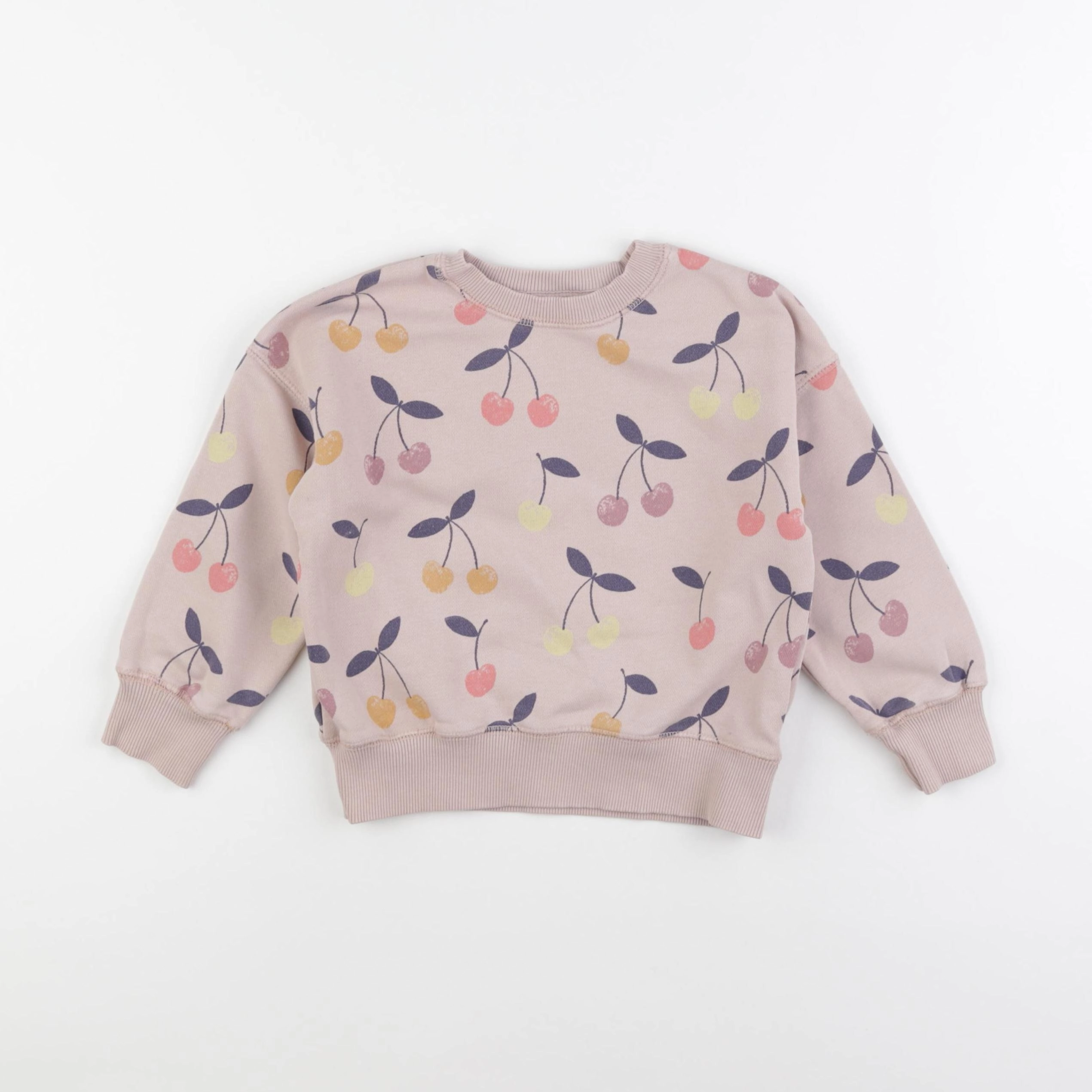 Monoprix - sweat rose - 4 ans