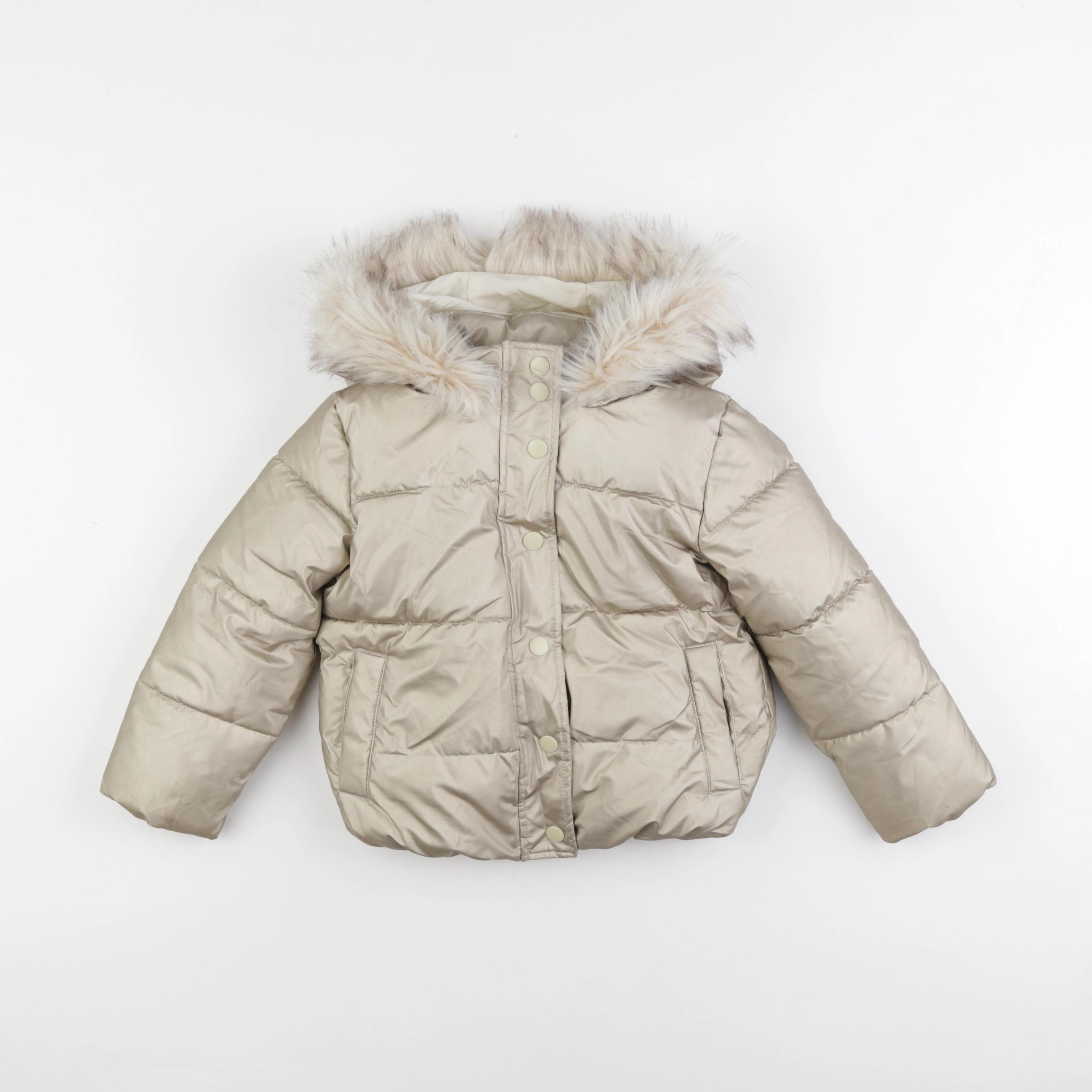 Vertbaudet - doudoune or - 4 ans