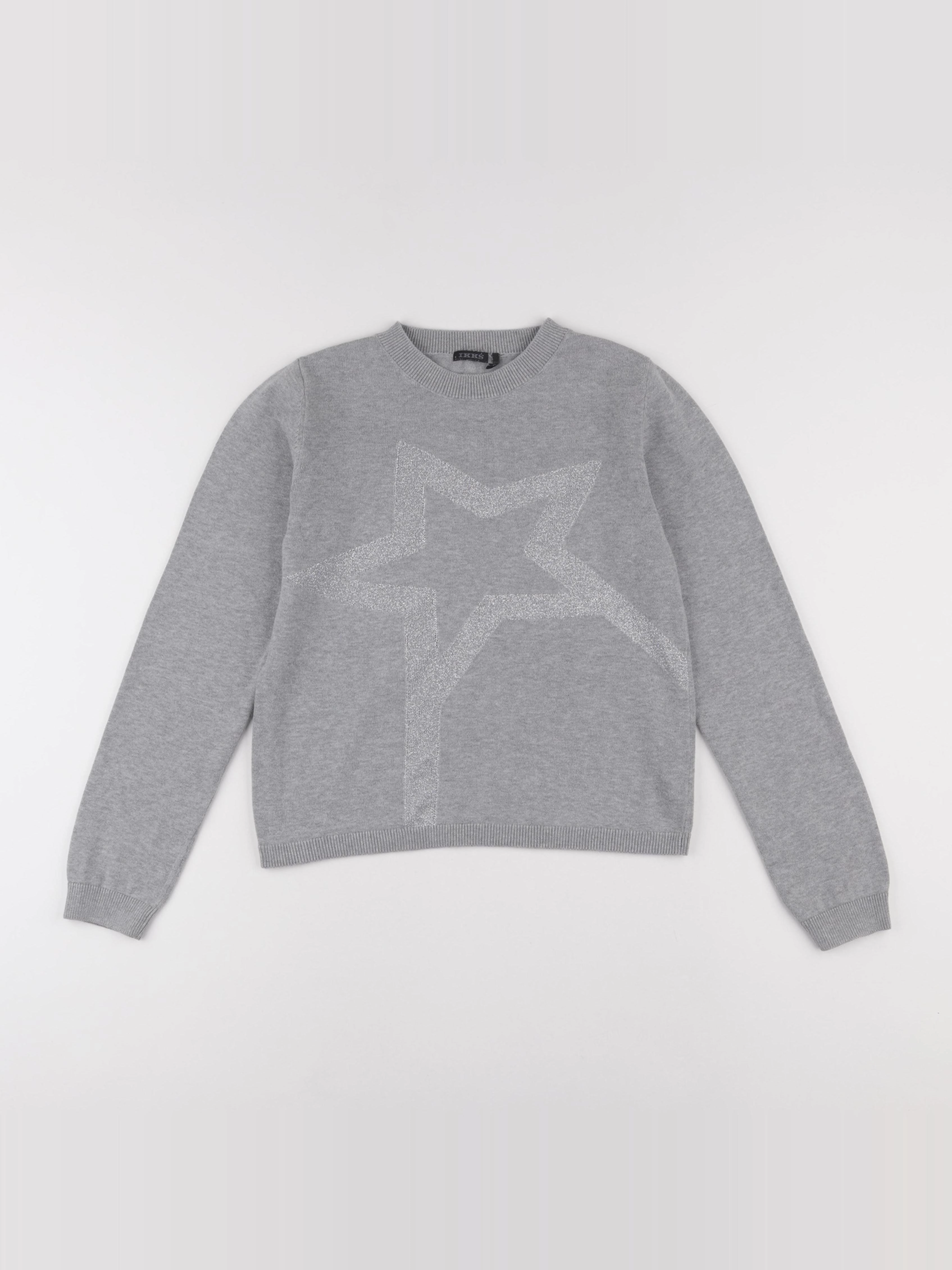 IKKS - pull gris - 12 ans